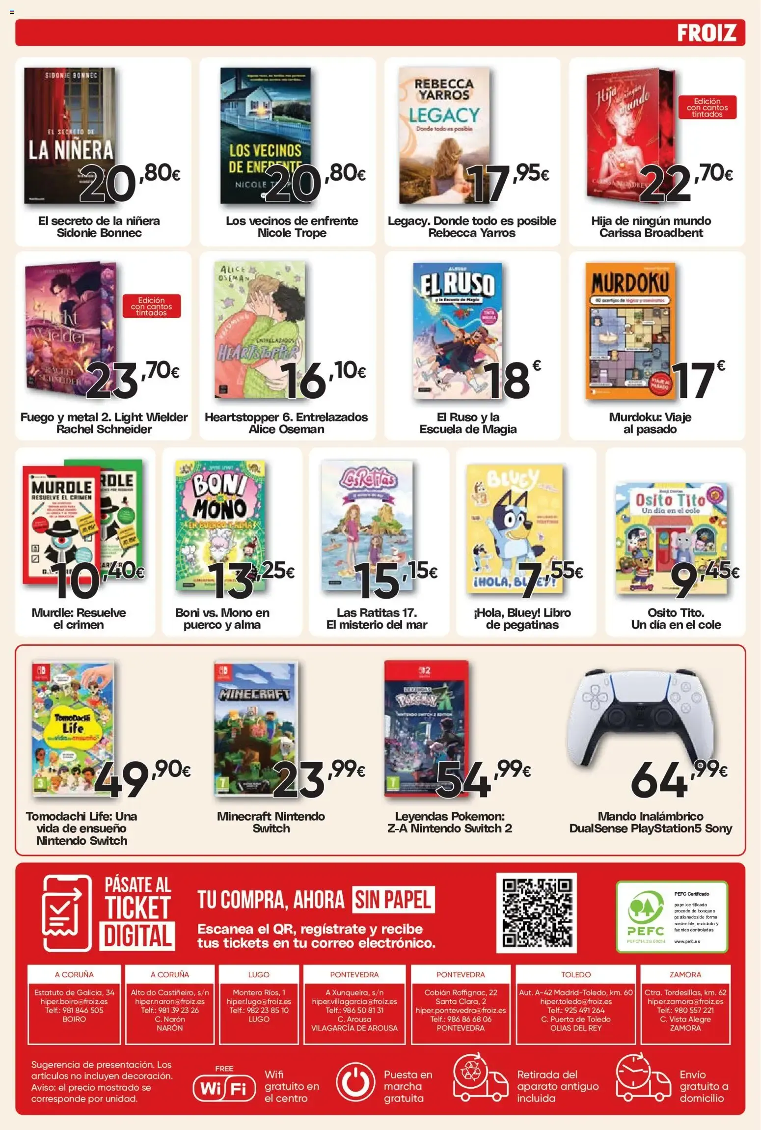 Catálogo de Froiz - Folleto Hiper del 28/07/2026 | Ofertas 28 de julio al 25 de agosto 2026 - Página 12