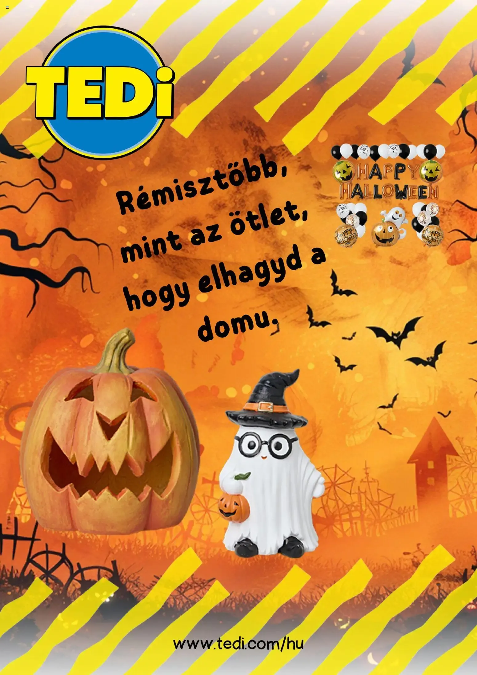 Katalógus TEDi Happy Halloween október 7.-tól november 9.-ig 2026. - Oldal 1