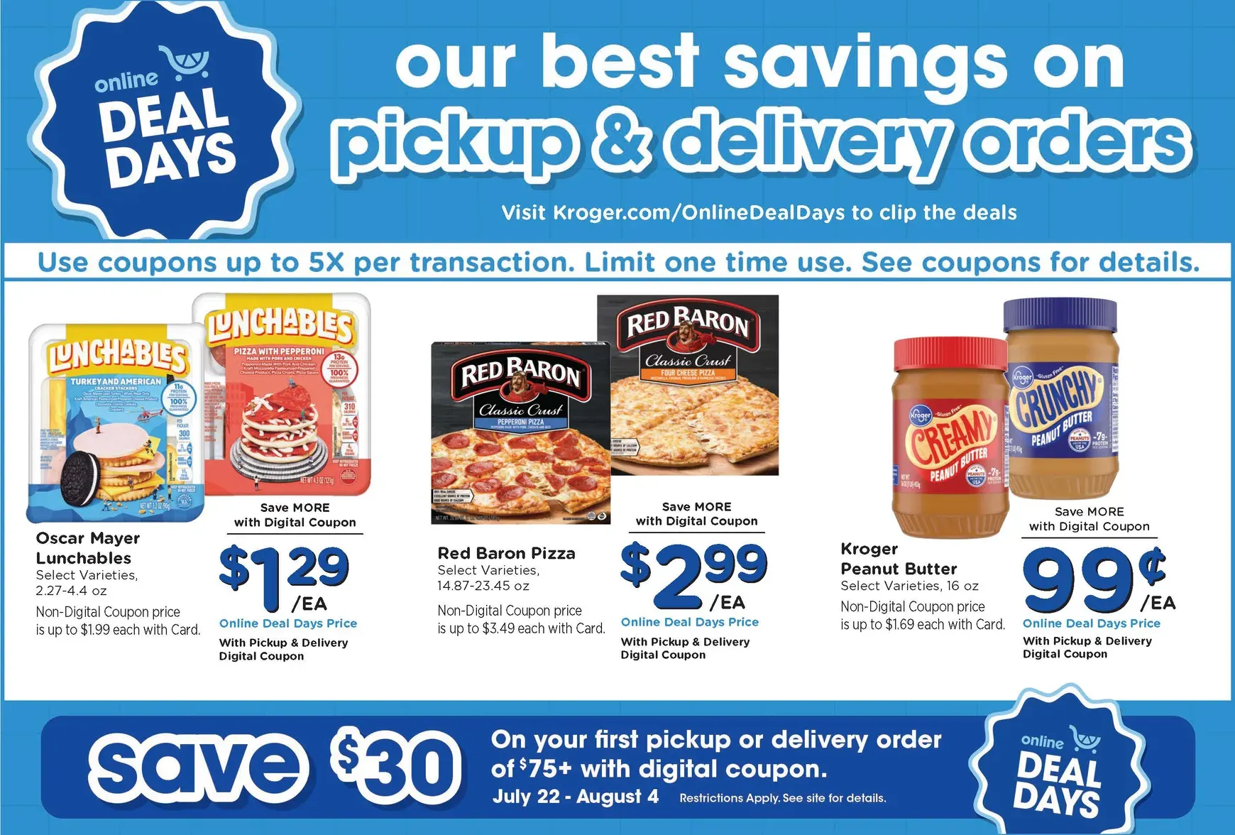 Weekly ad Current Kroger leaflet valid from Wednesday 07/22/2026 to Wednesday 07/29/2026 from July 22 to July 28 2026 - Page 6
