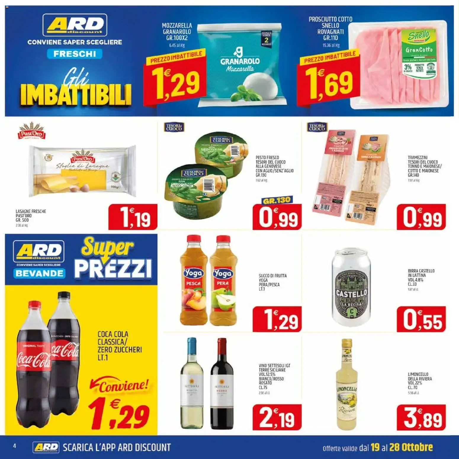 ARD Discount Super Prezzi da 19 ottobre a 28 ottobre di 2026 - Pagina del volantino 4