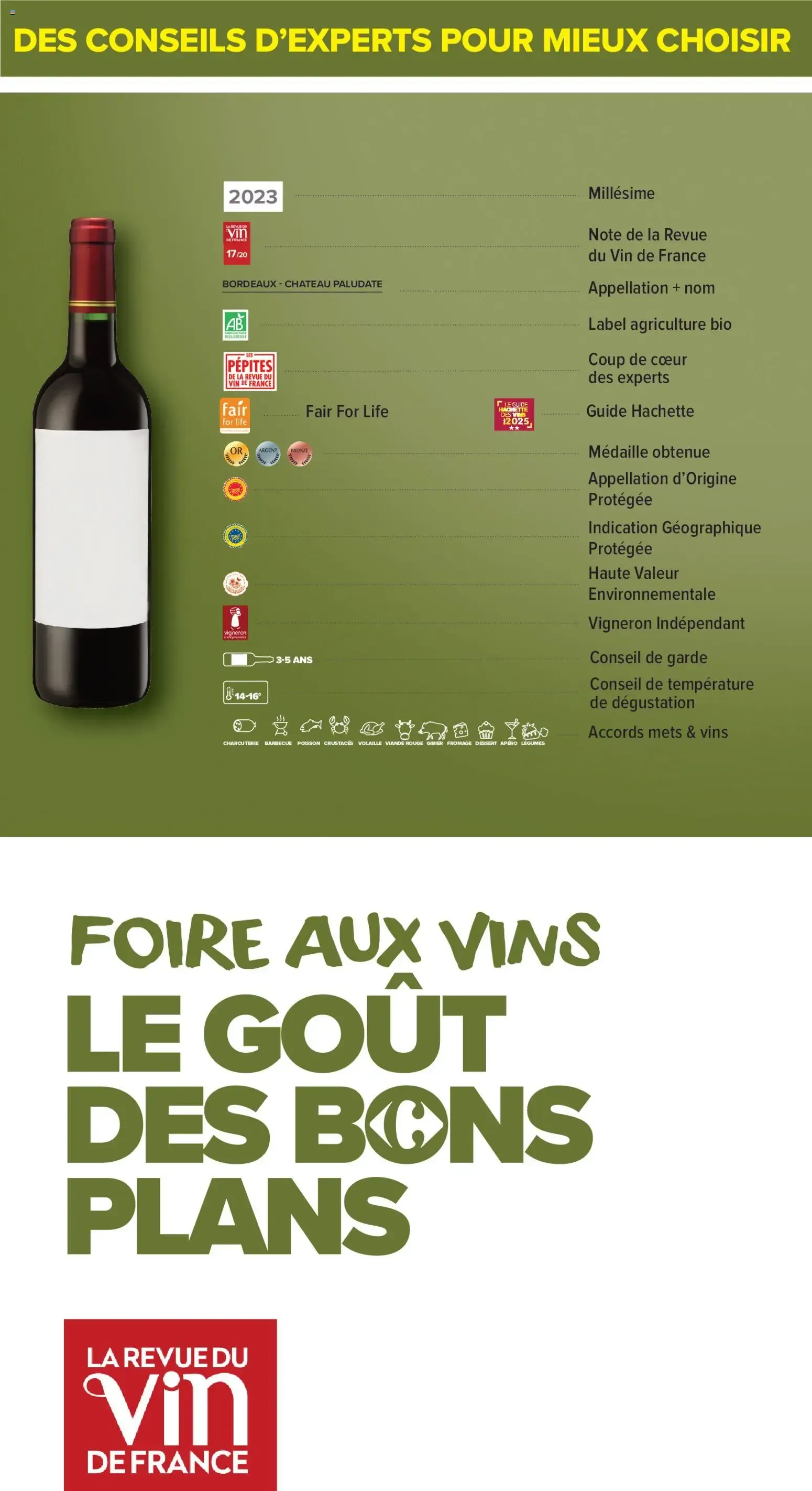 Carrefour contact Foire aux Vins: Le goût des bons plans du 22 septembre au 4 octobre 2026 - Catalogue page 3