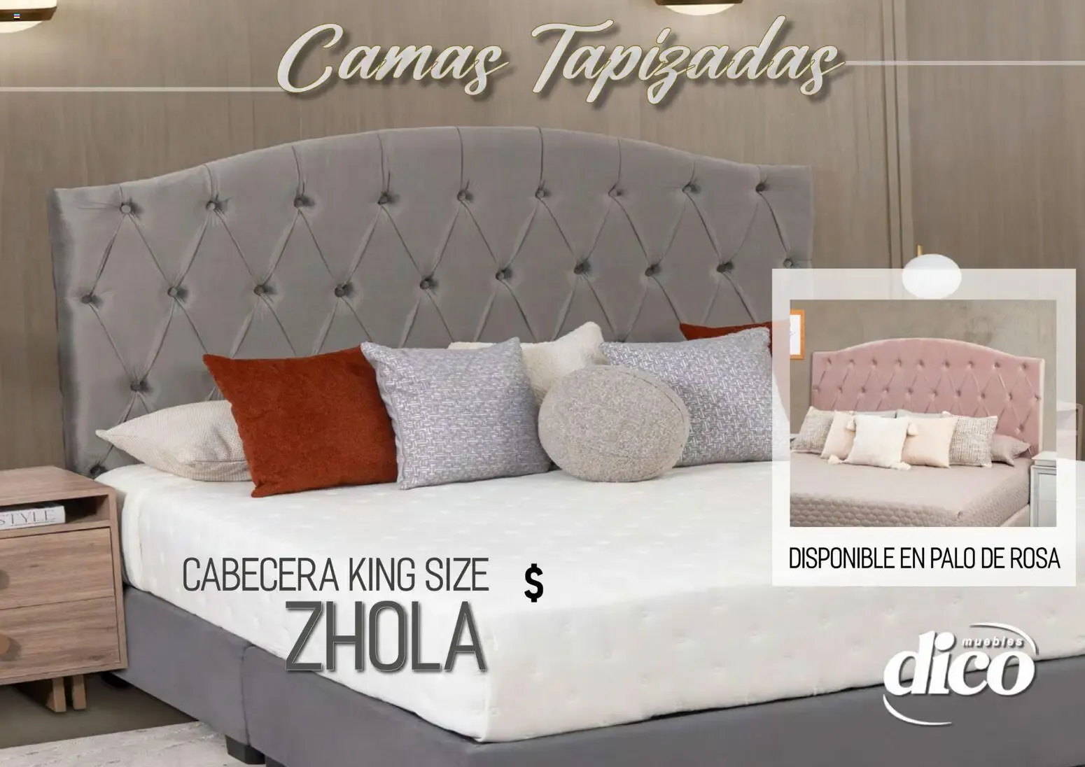 Catálogo de Muebles Dico catálogo Camas tapizadas (01/04/2026 - 31/10/2026) - catálogo en línea 1 de abril al 31 de octubre 2026 - Pagina 35