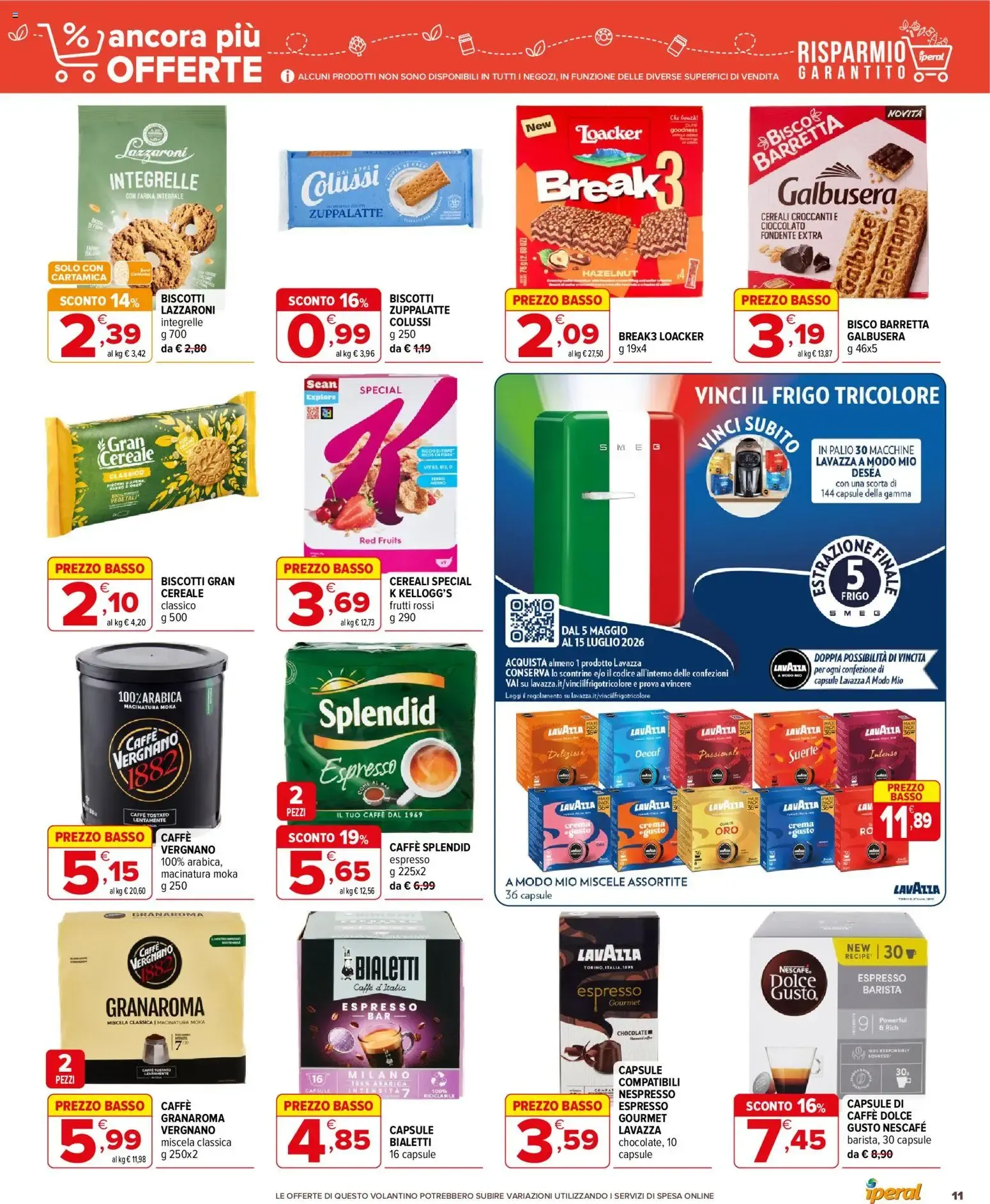 Nuovo Iperal volantino Ancora Più Offerte dal 01/07/2026 > offerte anteprima 🛍️ da 1 luglio a 14 luglio di 2026 - Pagina del volantino 11