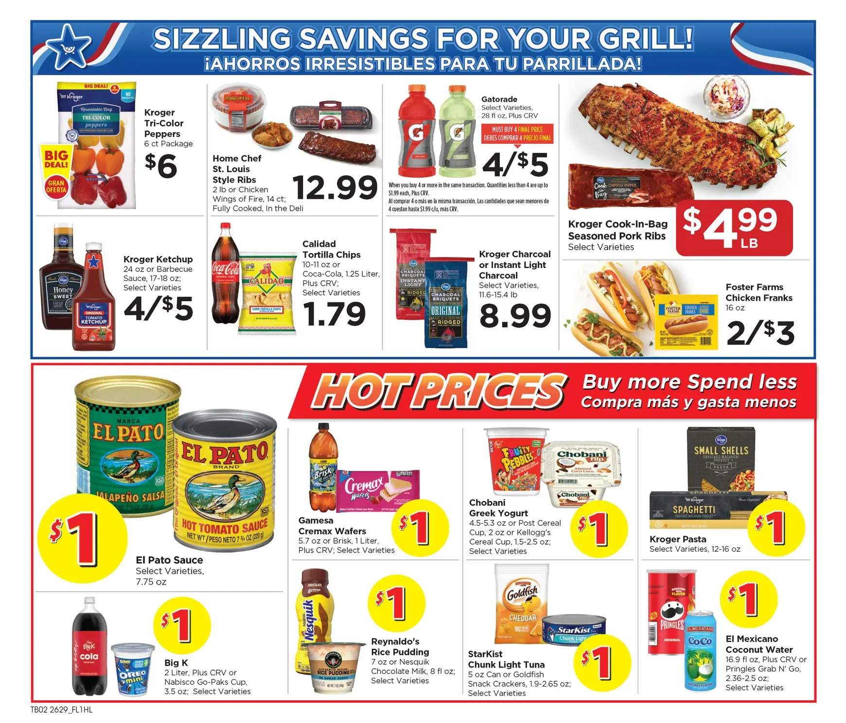 Weekly promotion Current Food 4 Less leaflet valid from Wednesday 08/19/2026 to Tuesday 08/25/2026 spanning from August 19 to August 25 2026 - Page 4 for Catalogue 365
