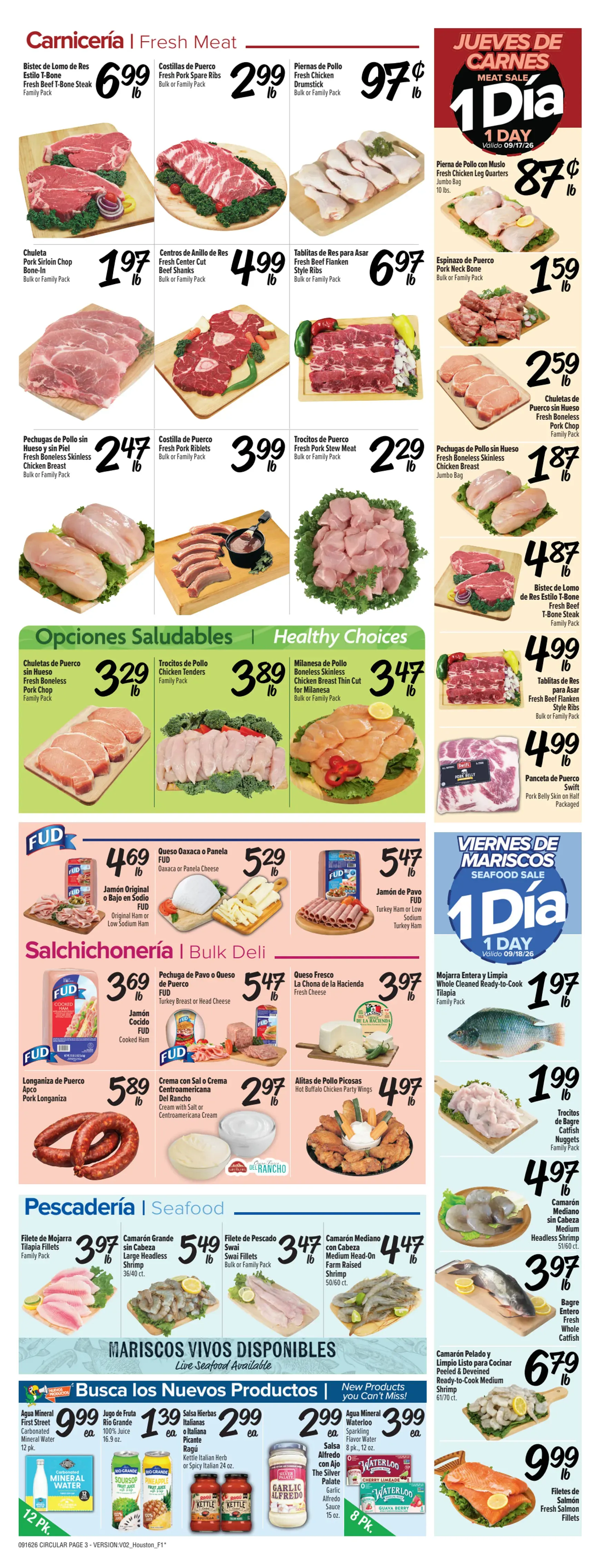 Weekly ad Current Fiesta Mart leaflet valid from Wednesday 09/16/2026 to Tuesday 09/22/2026 from September 16 to September 22 2026 - Page 3