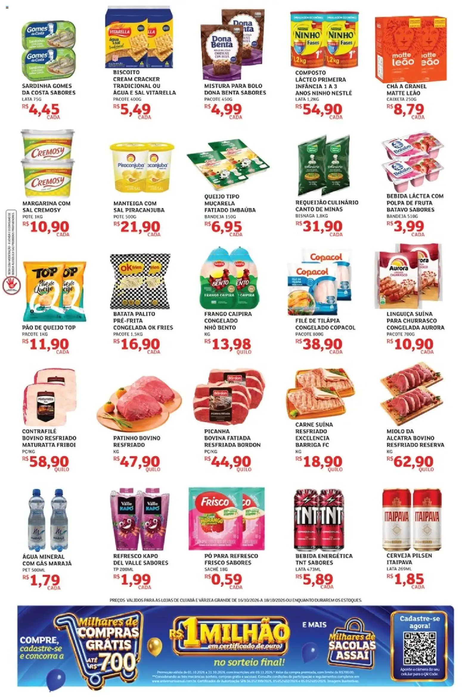 Encarte de Assaí Atacadista: O Sucesso Voltou! Compras Grátis 16 de outubro até 18 de outubro 2026 - Pagina 3