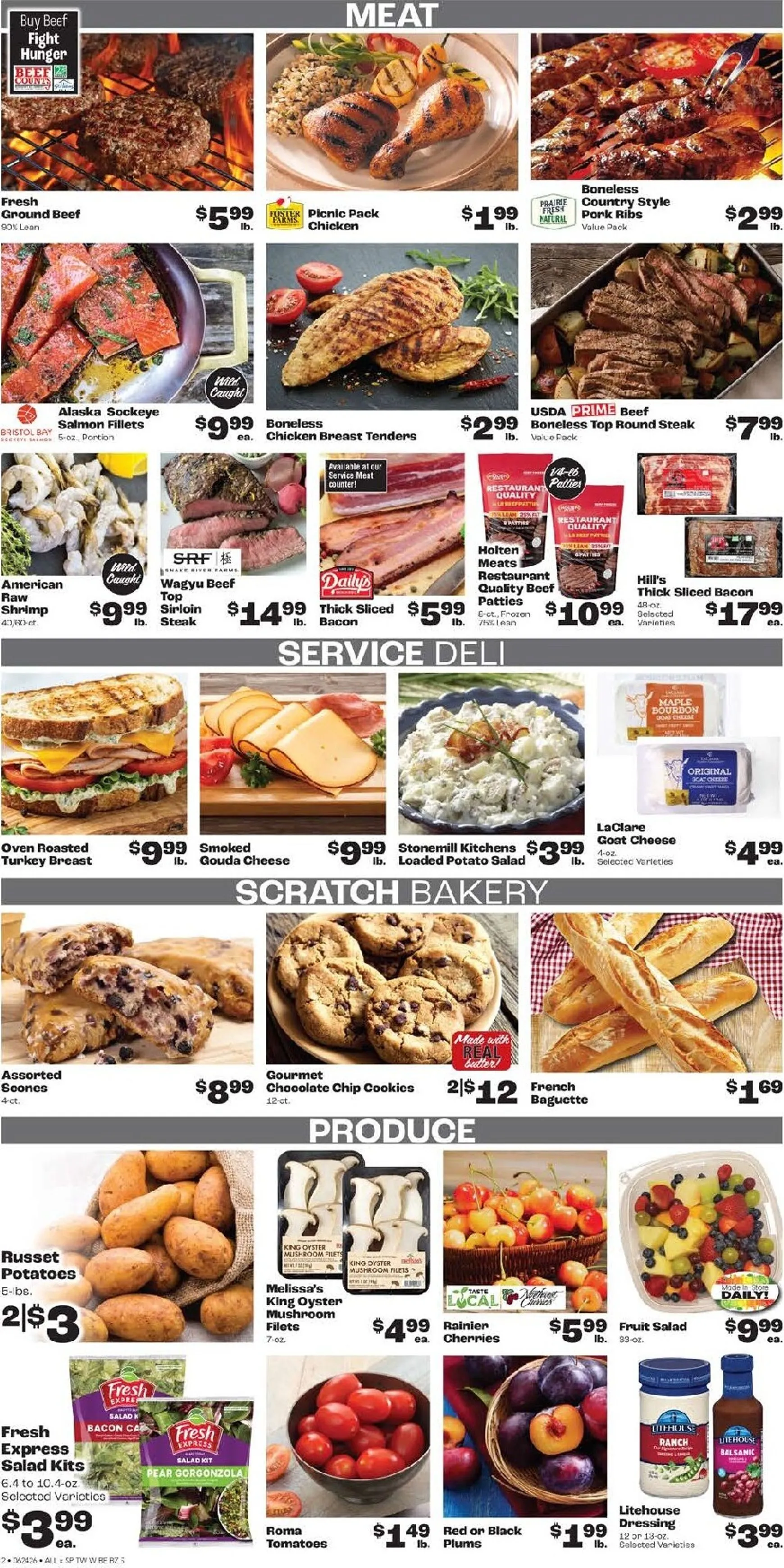 Weekly ad Current Rosauers leaflet valid from Wednesday 06/24/2026 to Tuesday 06/30/2026 from June 24 to June 30 2026 - Page 2