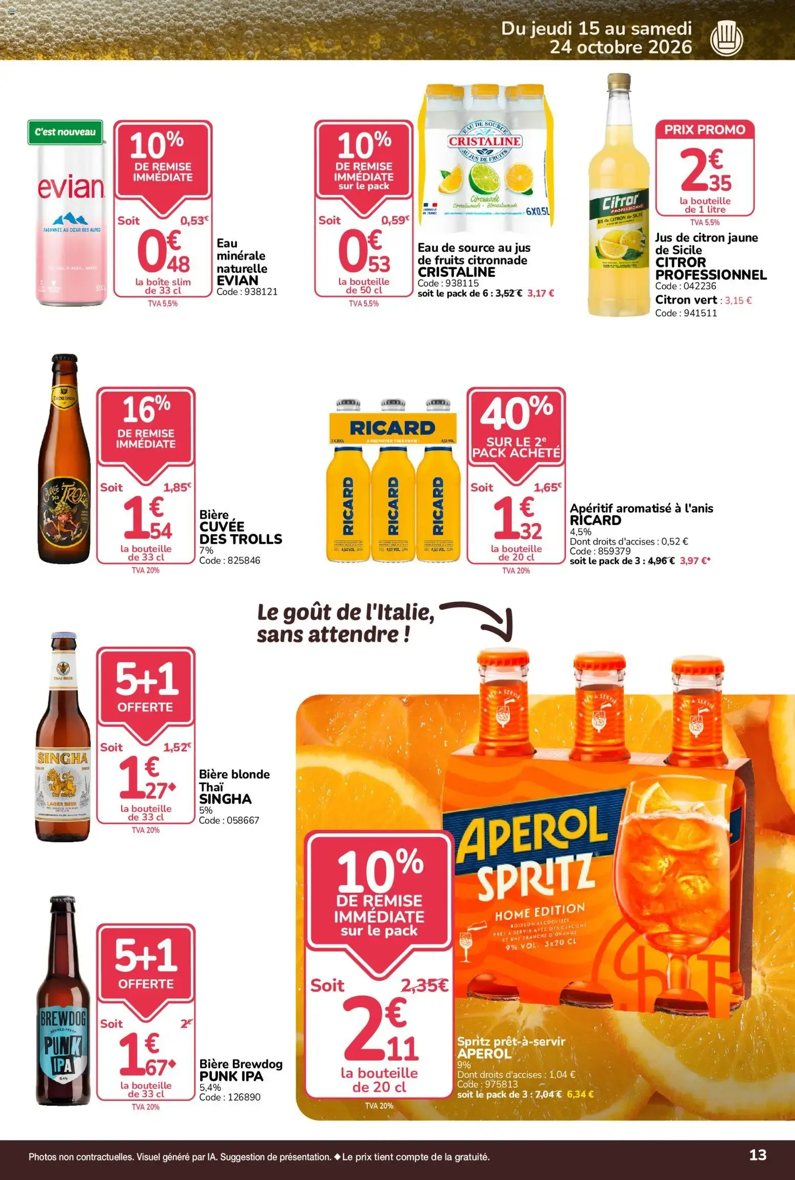 Promocash catalogue à partir du 15/10/2026 - promo en ligne du 15 octobre au 24 octobre 2026 - Catalogue page 13