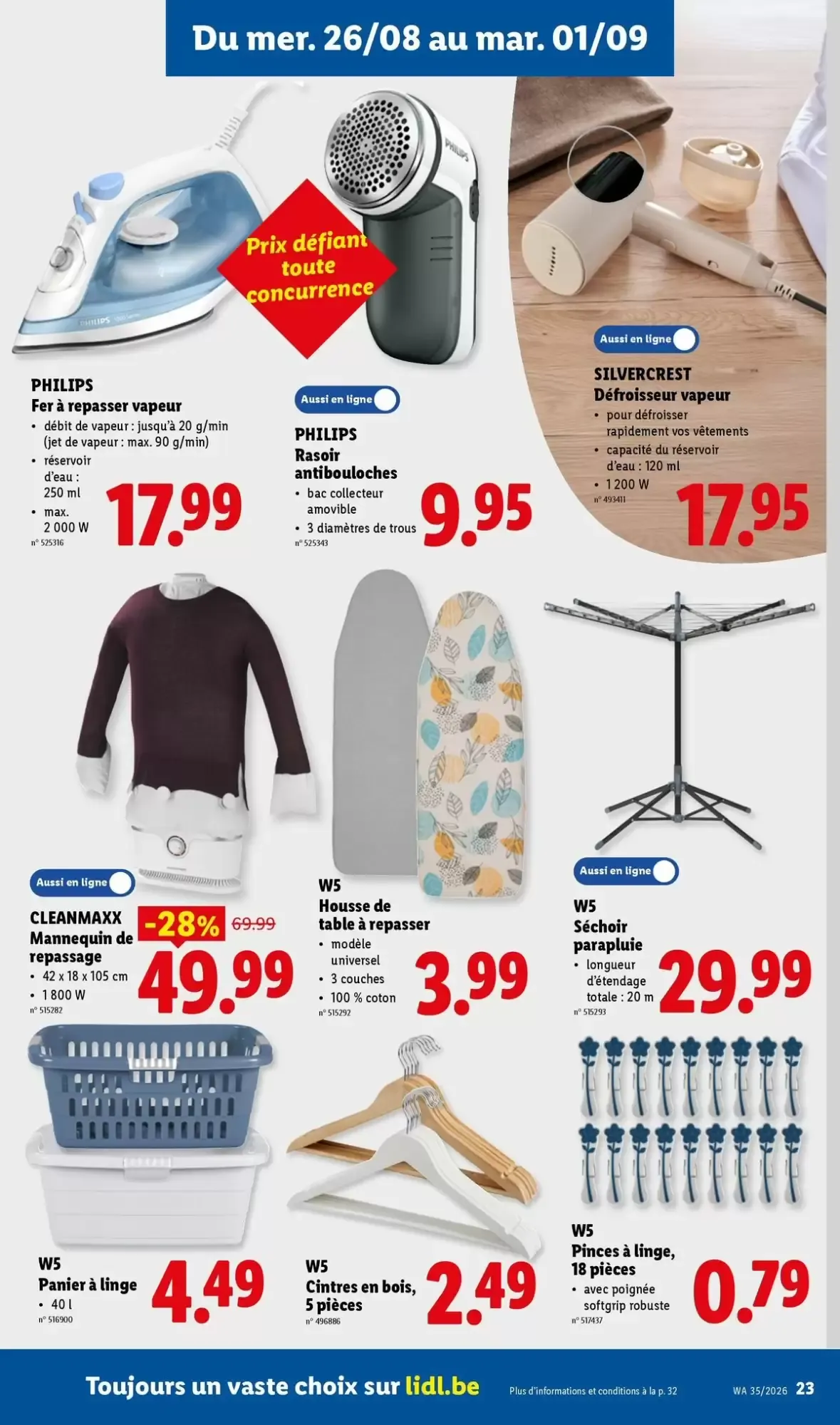 Lidl Semaines Super Hero van 24 augustus tot 29 augustus 2026 - folder pagina 23