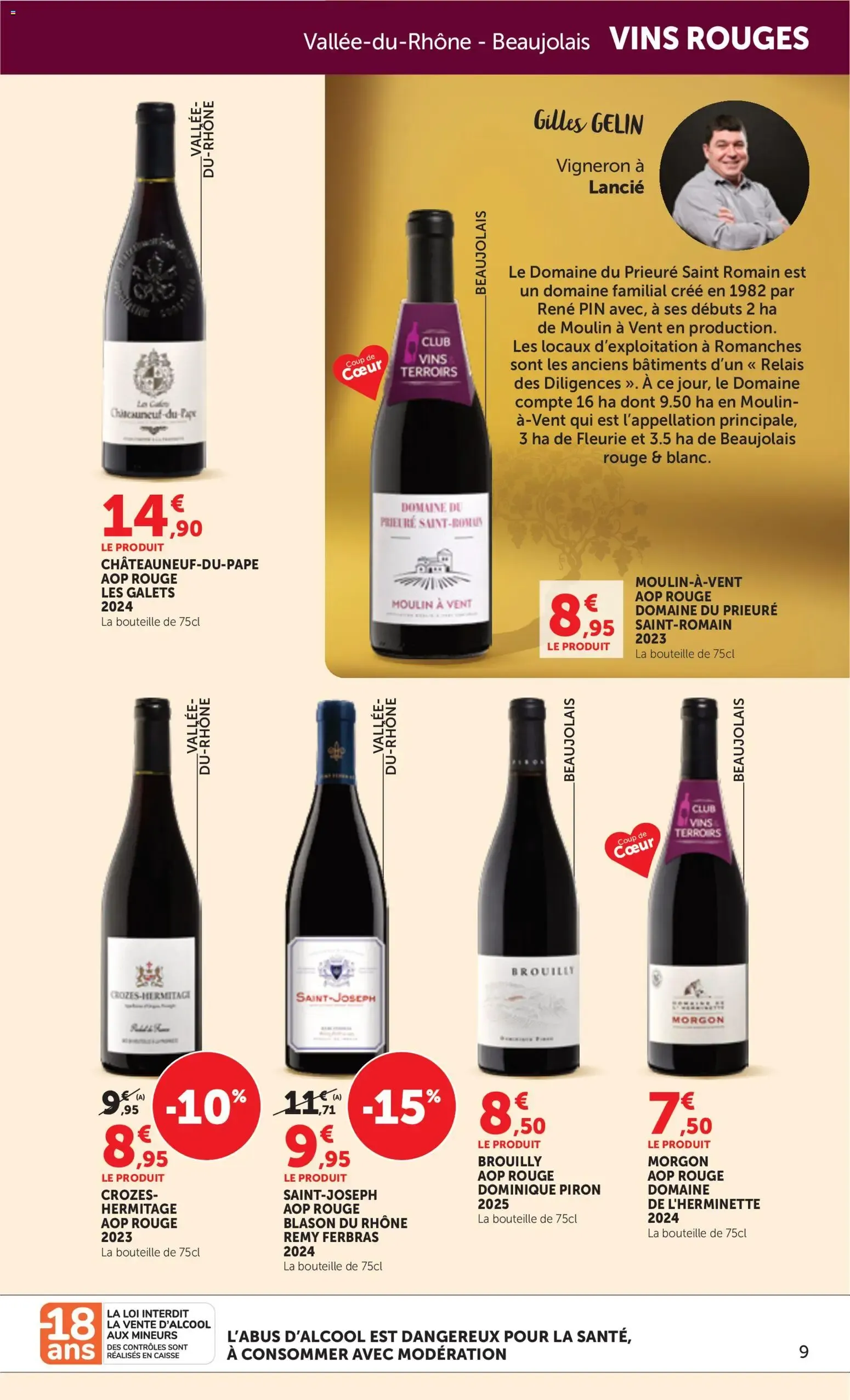 bi1 Foire aux vins supermarché à partir du 22/09/2026 - promo en ligne du 22 septembre au 4 octobre 2026 - Catalogue page 9