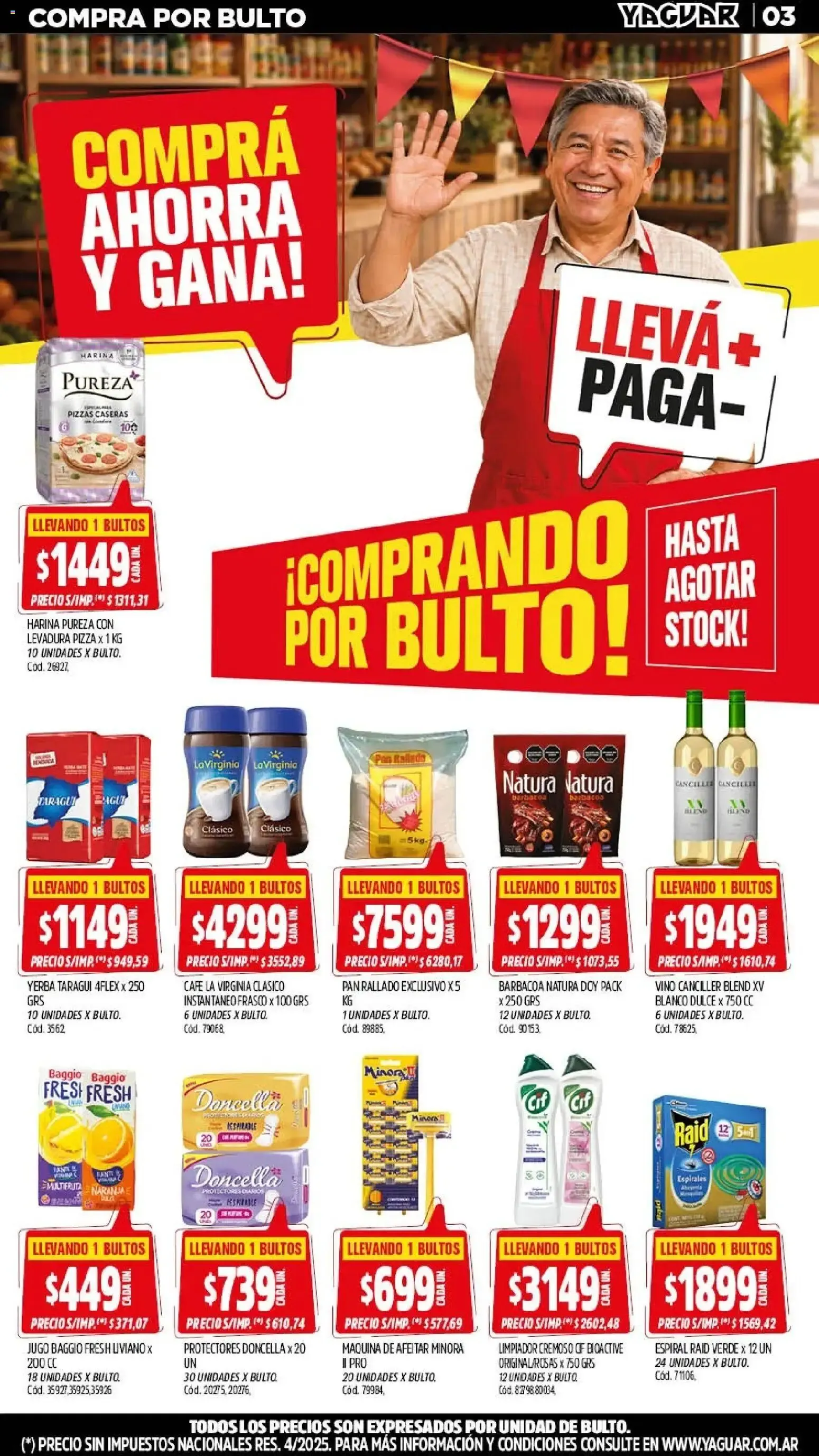 Ofertas de Mayorista Yaguar - Mes del Almacenero 21 de septiembre al 27 de septiembre 2026 - Página 3 del catálogo