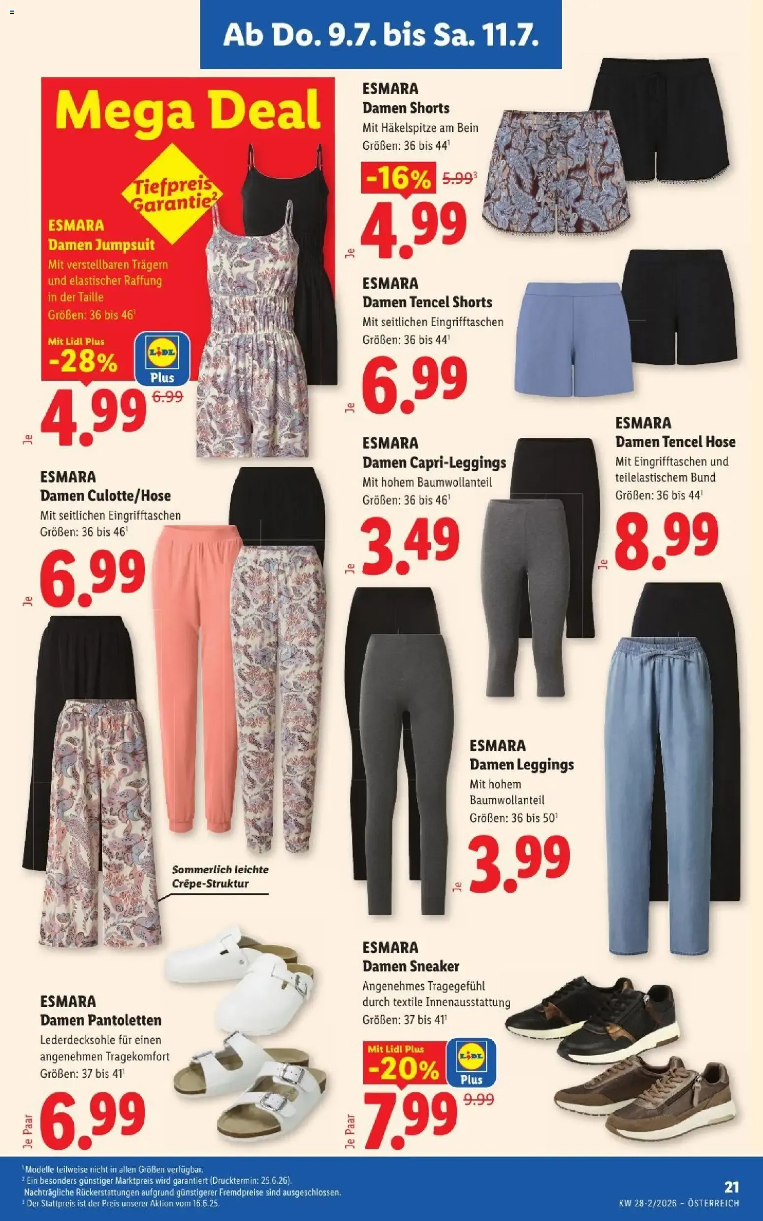 Lidl - Flugblatt ab 09.07.2026 - Angebote ab donnerstag von 9. Juli bis 11. Juli 2026 - Flugblätt seite  25