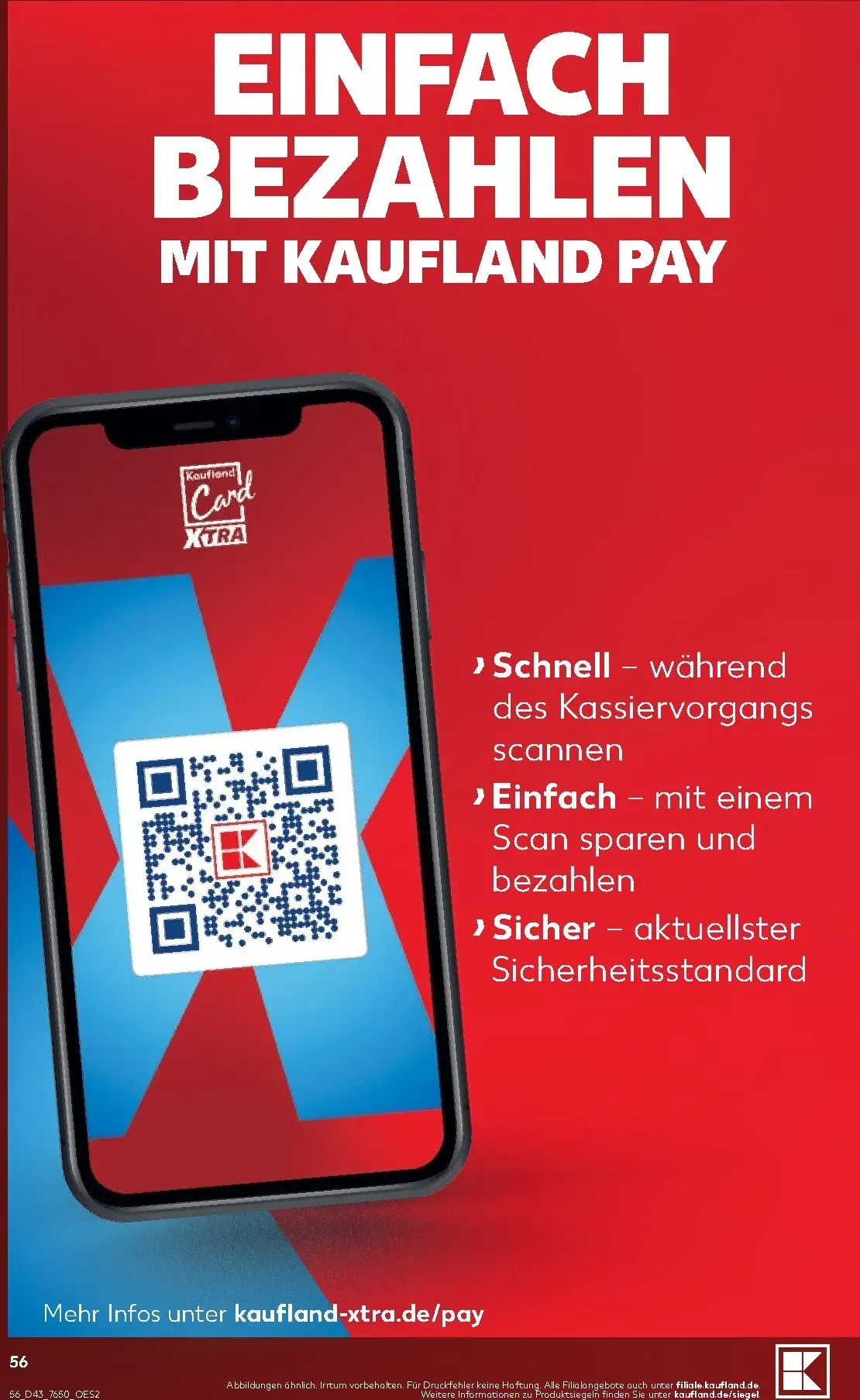 Kaufland Prospekt nächste Woche – von Montag 19.10.2026 bis Samstag 24.10.2026 von 19. Oktober bis 24. Oktober 2026 - Prospekt seite 57