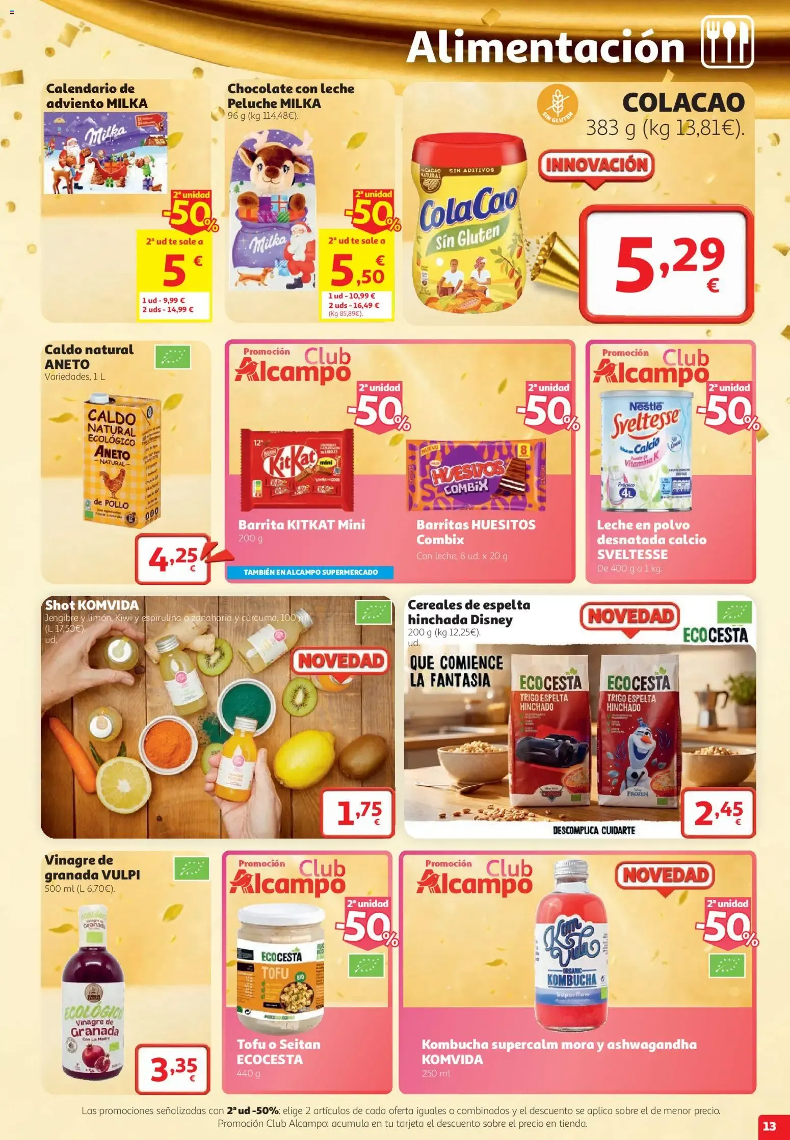 Catálogo de Alcampo - Turrón Suchard 3x2 22 de octubre al 4 de noviembre 2026 - Página 13