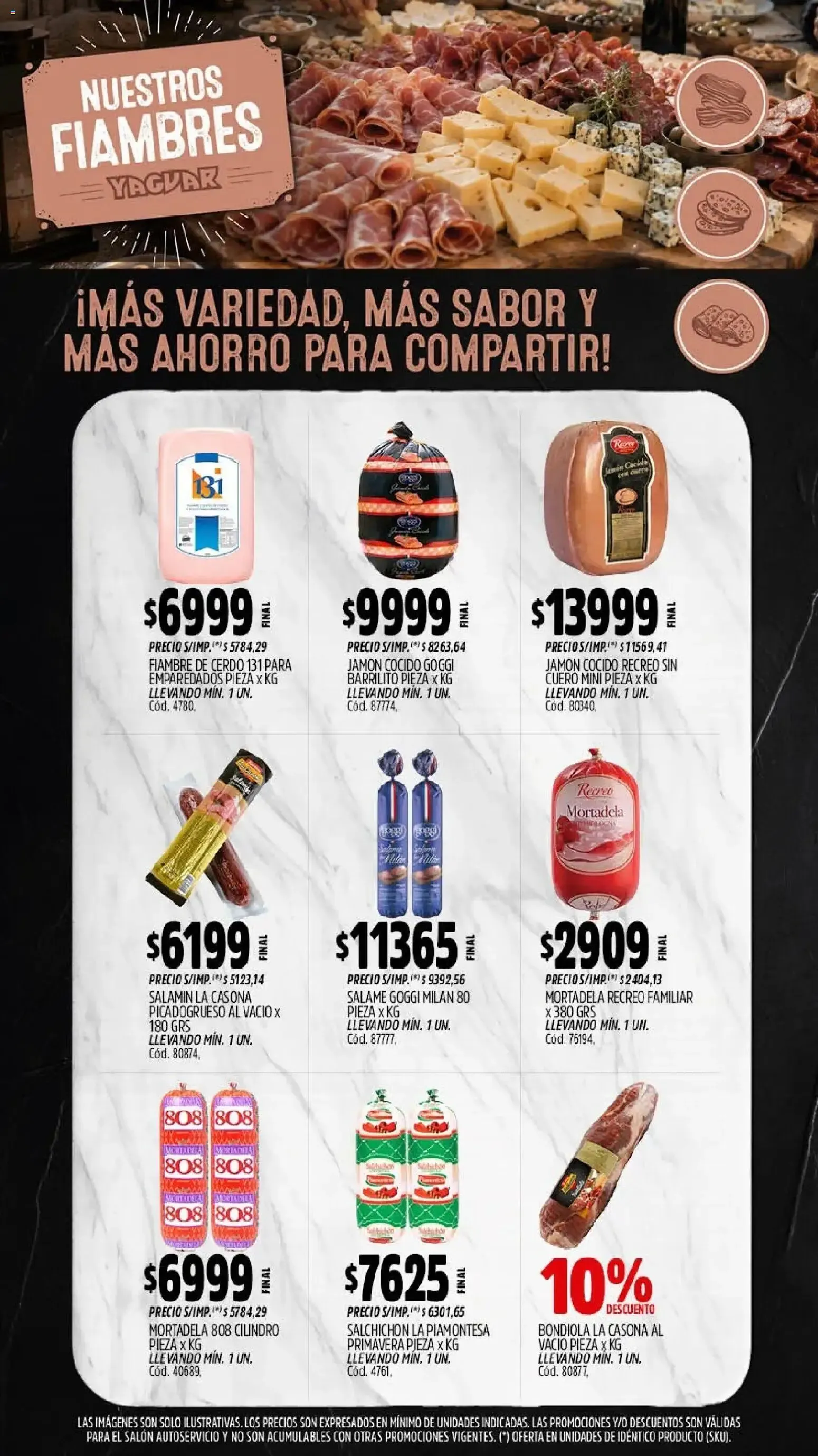 Ofertas de Mayorista Yaguar - El Cumple del Año 19 de octubre al 25 de octubre 2026 - Página 8 del catálogo