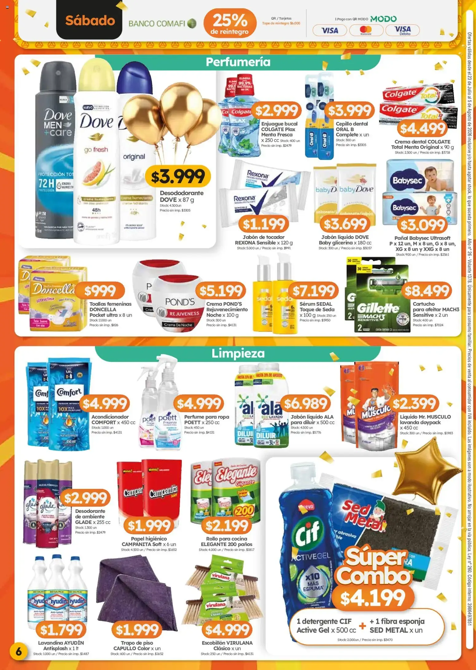Ofertas de Cordiez ofertas || del 23/07/2026 - 05/08/2026 || Catálogo 23 de julio al 5 de agosto 2026 - Página 6 del catálogo