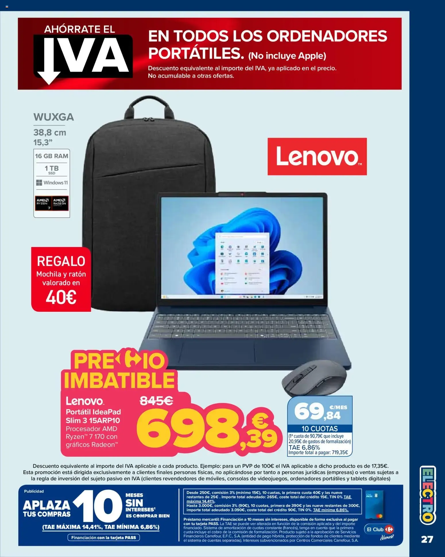 Catálogo de Carrefour Vuelta al cole del 18/08/2026 | Catálogo 18 de agosto al 18 de septiembre 2026 - Página 27