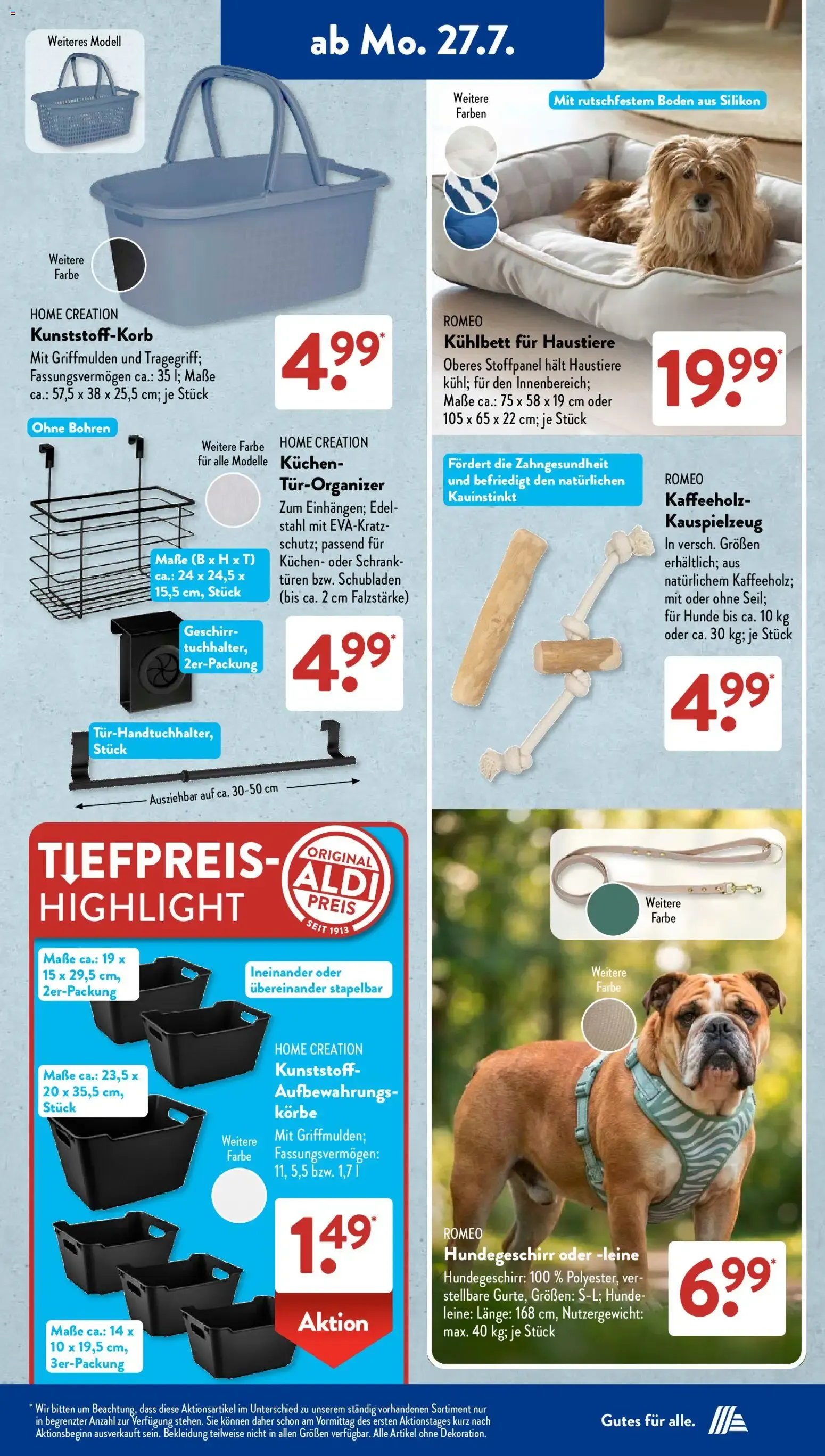 ALDI SÜD Tiefpreis-Highlight: Küchen-Hits & más von 27. Juli bis 1. August 2026 - Prospekt seite 6