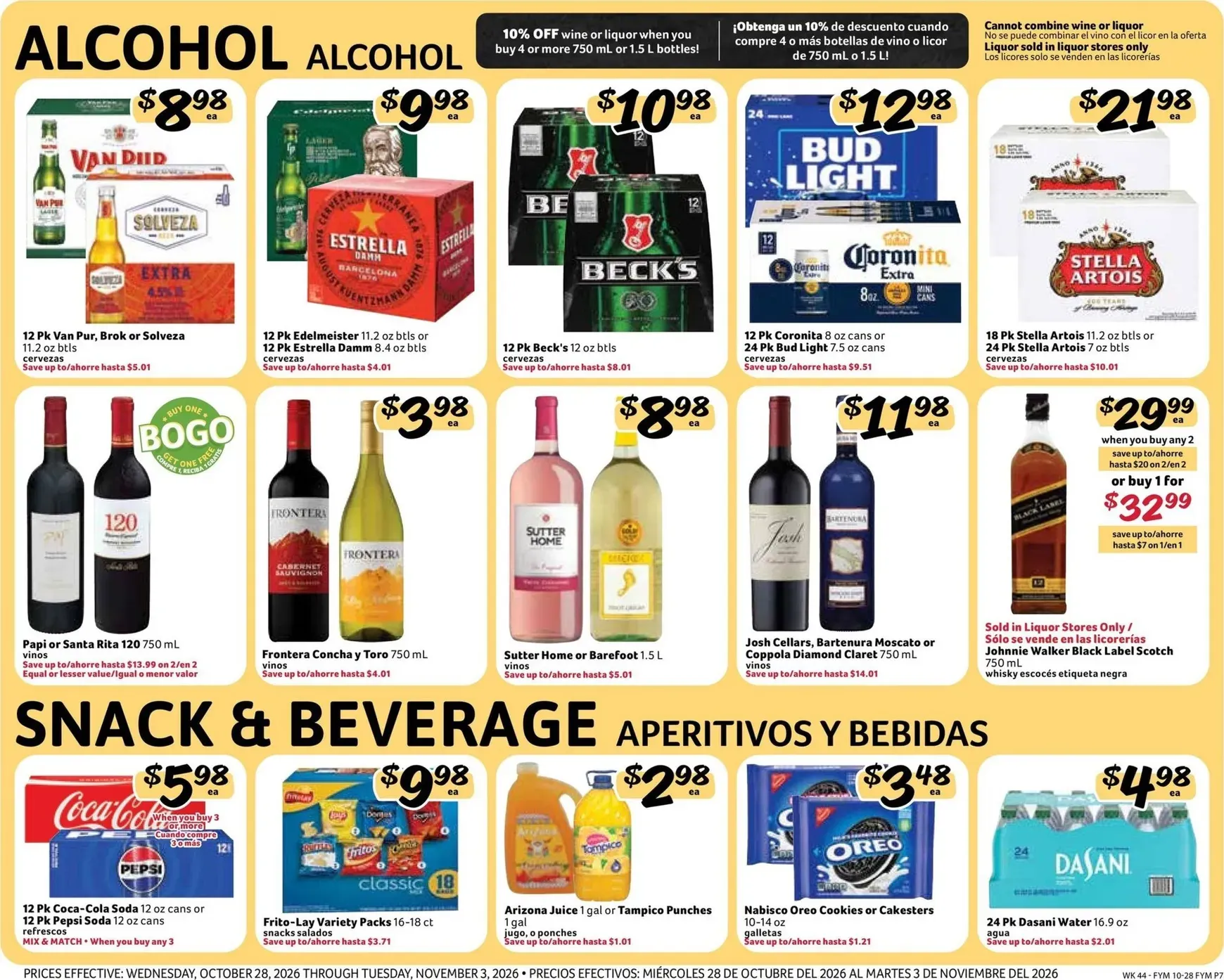 Weekly ad Fresco Supermarkets - Happy Halloween from October 28 to November 3 2026 - Page 7