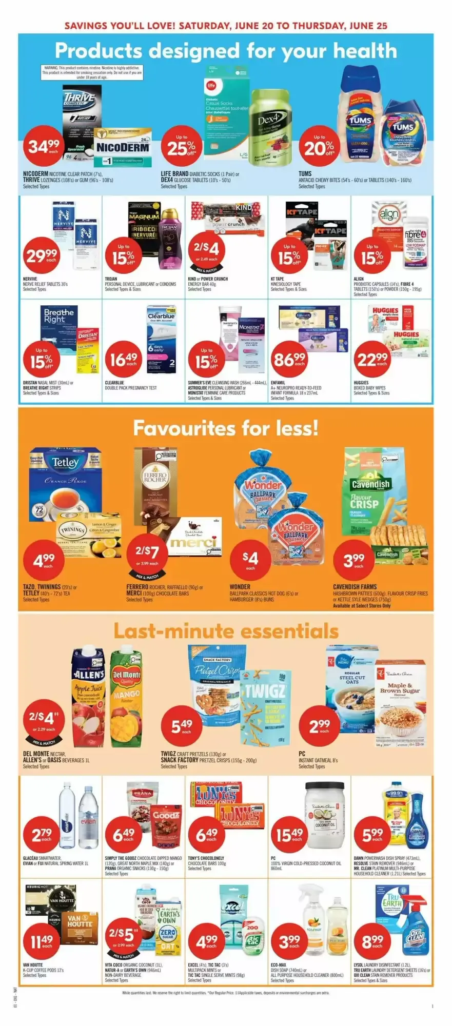 Shoppers Drug Mart - Red Hot Deals from June 20 to June 25 2026 - flyer page 19