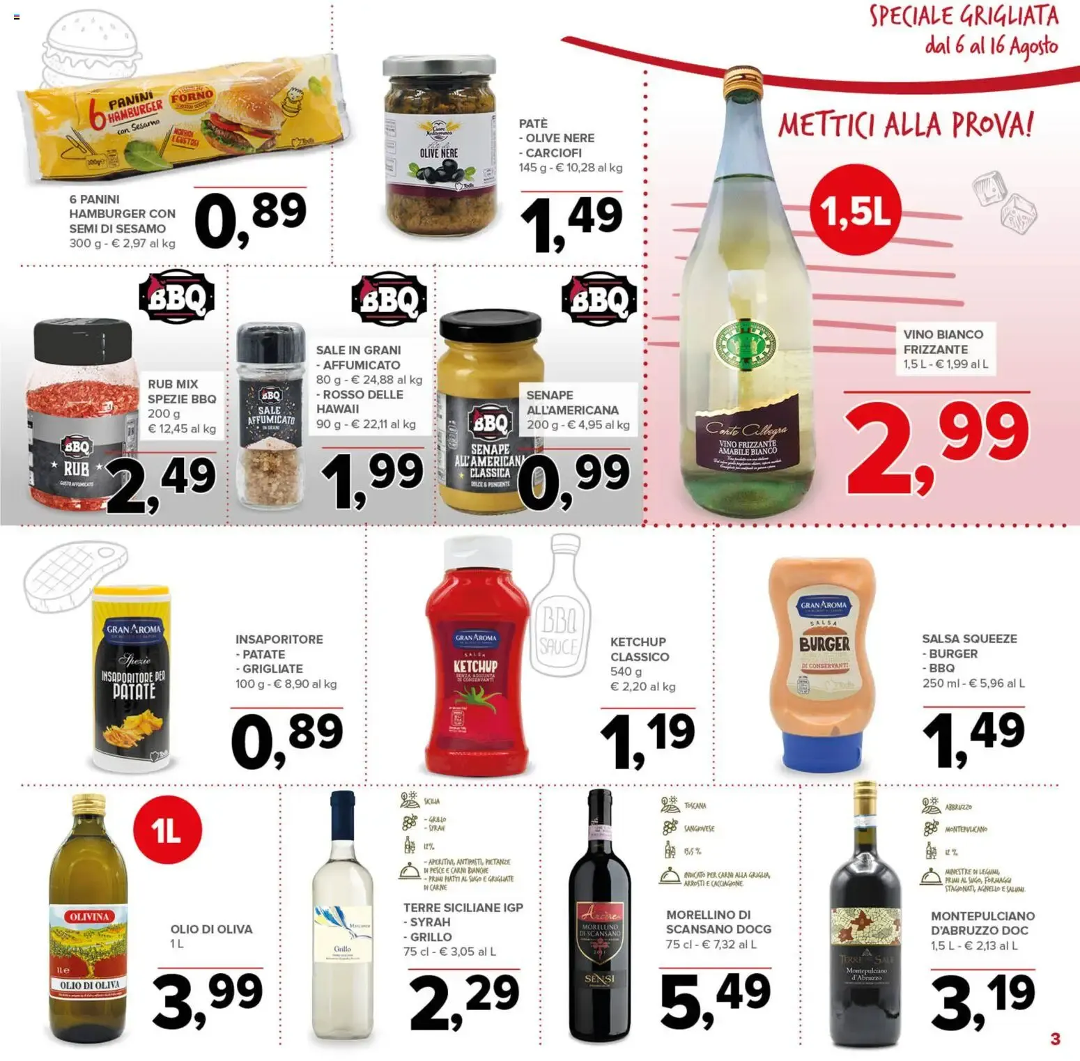 Nuovo Todis volantino Lazio dal 06/08/2026 > offerte anteprima 🛍️ da 6 agosto a 16 agosto di 2026 - Pagina del volantino 3