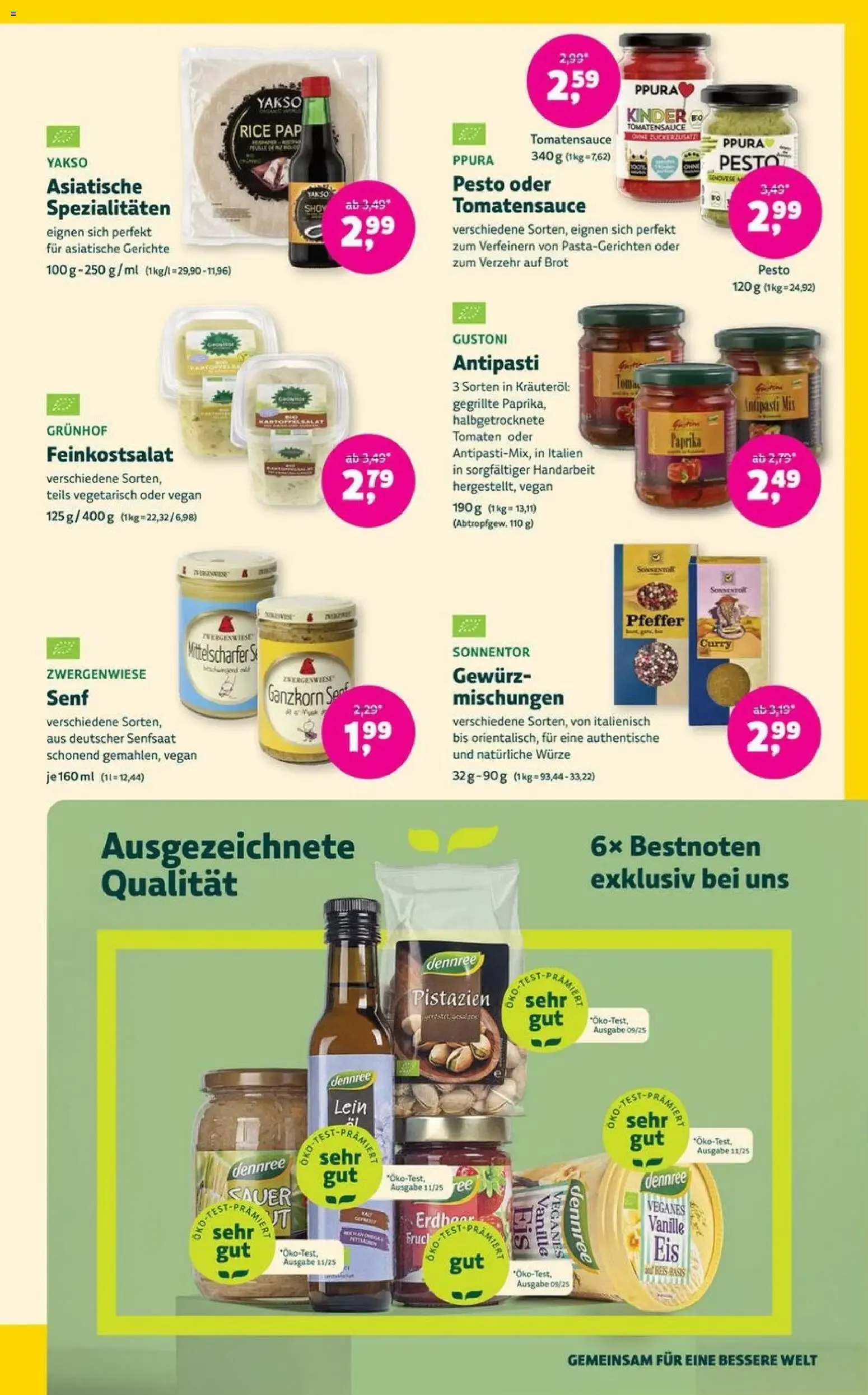 BioMarkt Prospekt (ab 01.07.2026) zum Blättern von 1. Juli bis 14. Juli 2026 - Prospekt seite 9