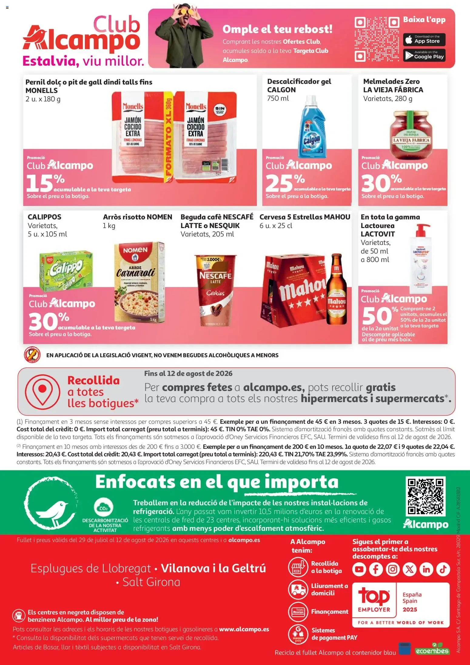 Catálogo de Alcampo HP Nacional Cat Litoral 29/07/2026 - 12/08/2026 29 de julio al 12 de agosto 2026 - Página 16