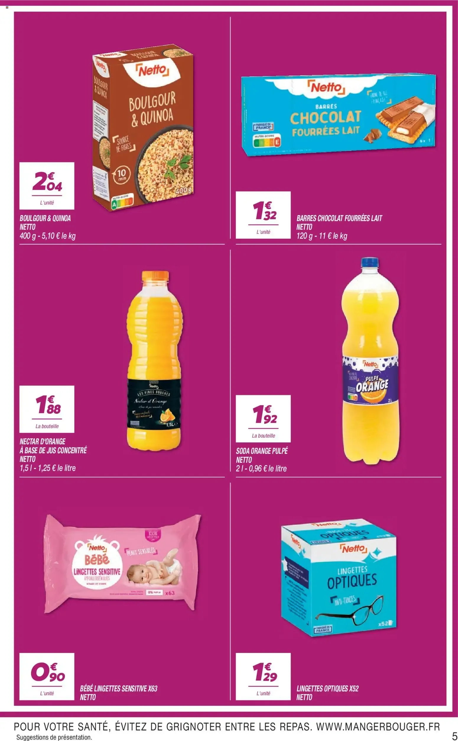 Netto Rendez-vous prix bas à partir du 07/07/2026 - promo en ligne du 7 juillet au 20 juillet 2026 - Catalogue page 5