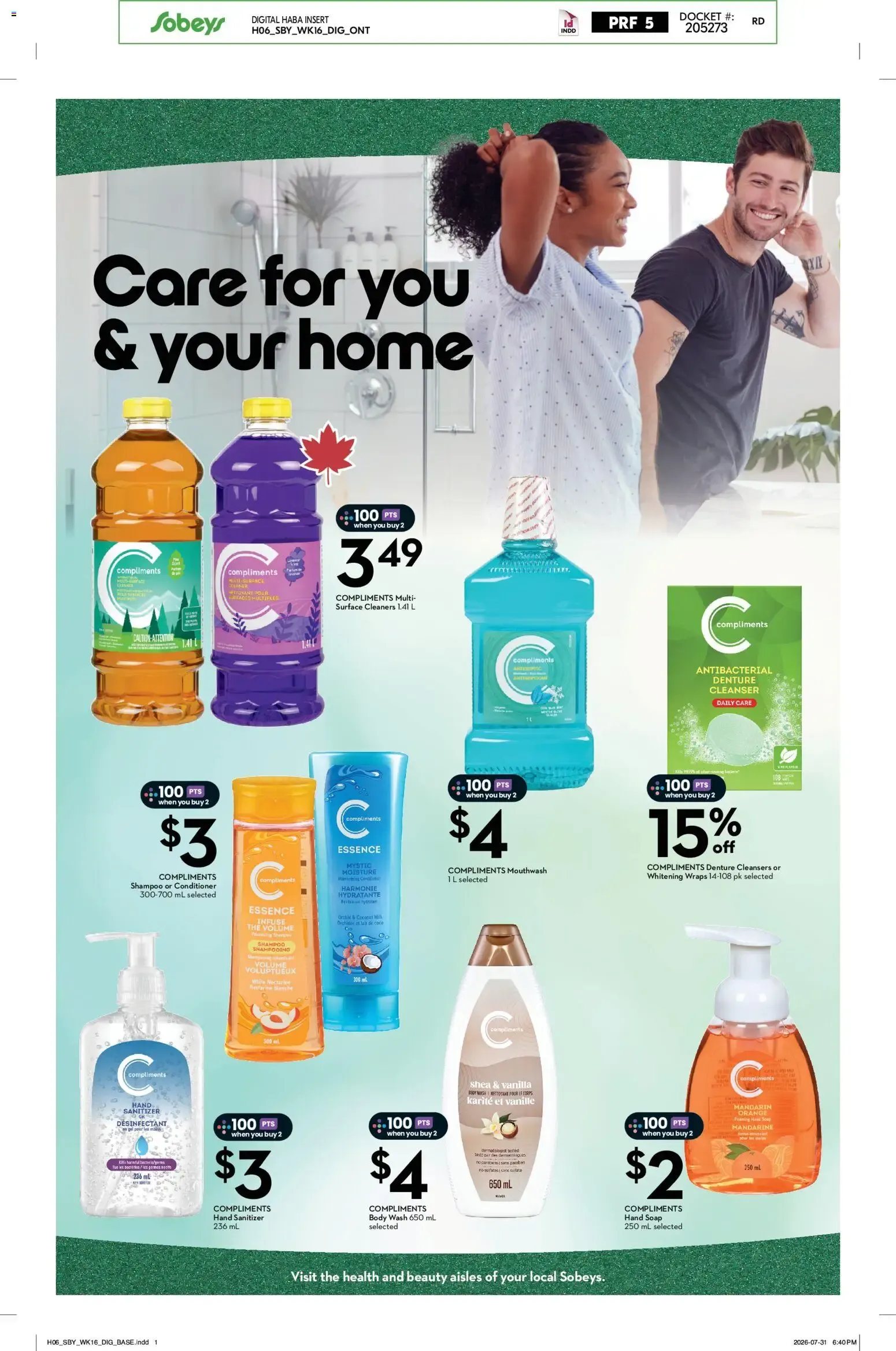 Sobeys - Health & Beauty from Aug 13, 2026 > weekly specials & deals from August 13 to September 16 2026 - flyer page 7