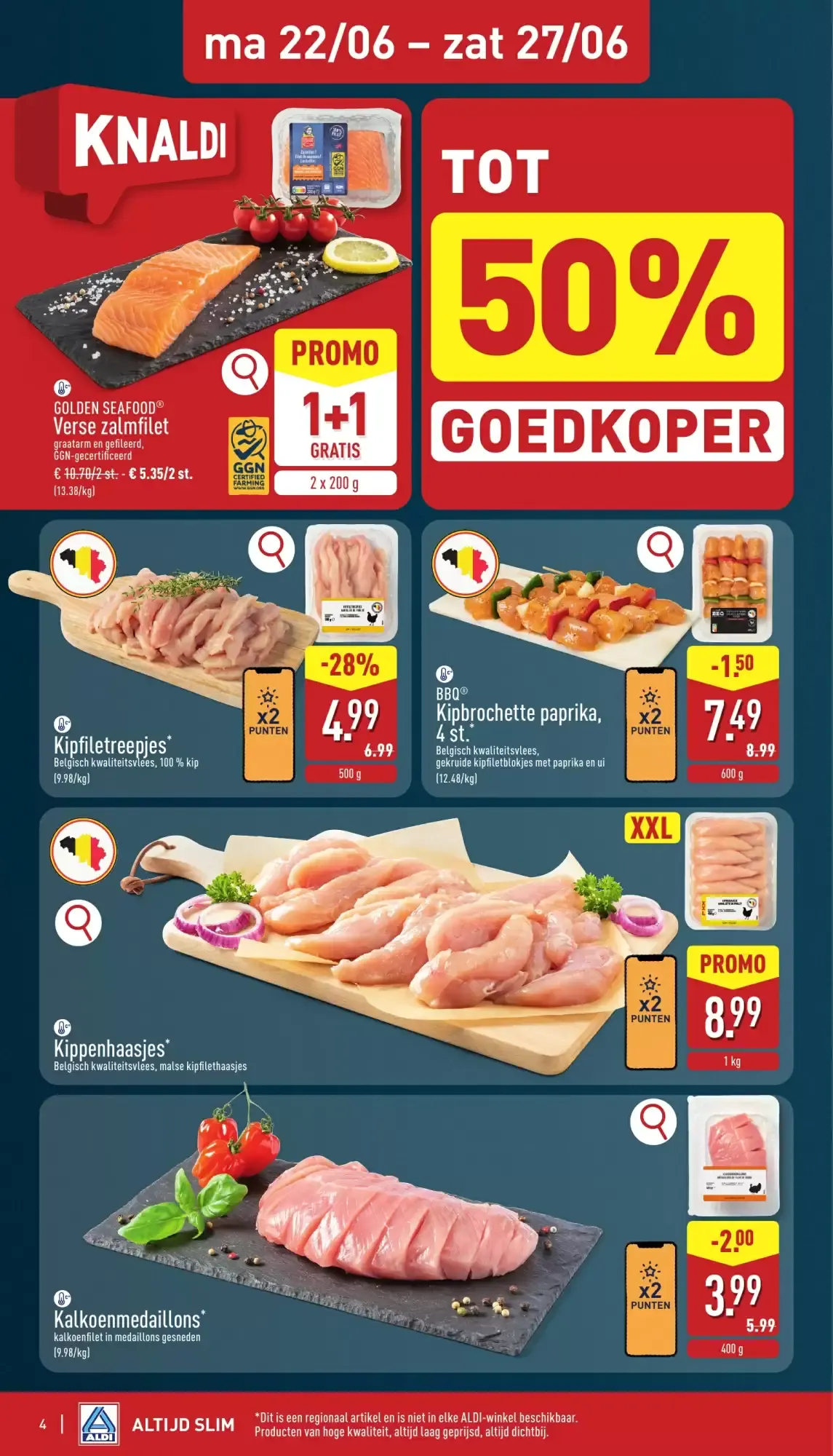 ALDI Folder van ma 22/06 t.e.m. zat 27/06 van 22 juni tot 27 juni 2026 - folder pagina 4
