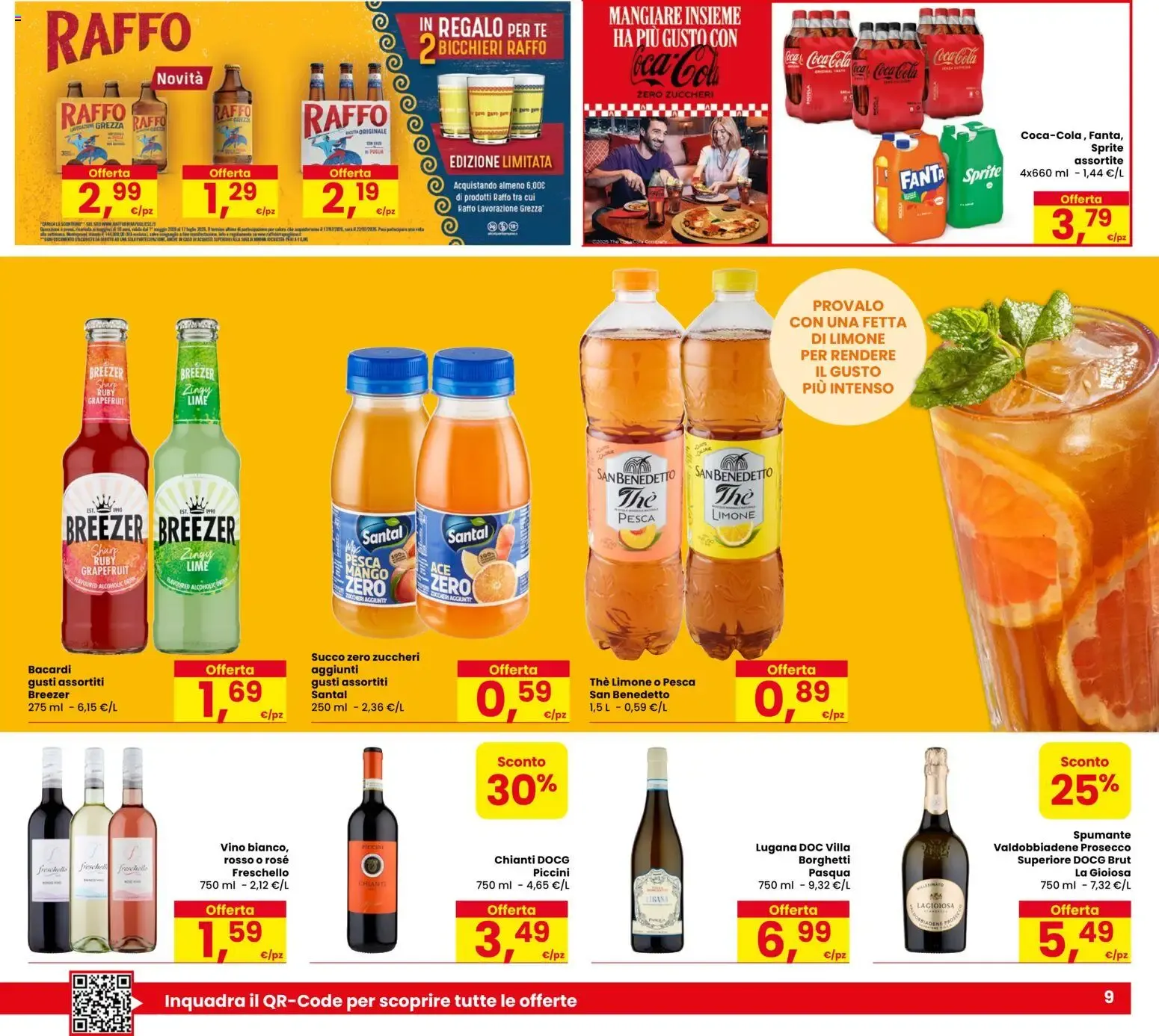 Eurospar Fresche Offerte da 11 giugno a 24 giugno di 2026 - Pagina del volantino 9