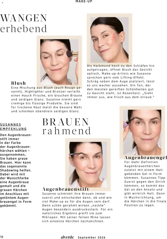 dm Magazin alverde von 1. September bis 30. September 2026 - Prospekt seite 18