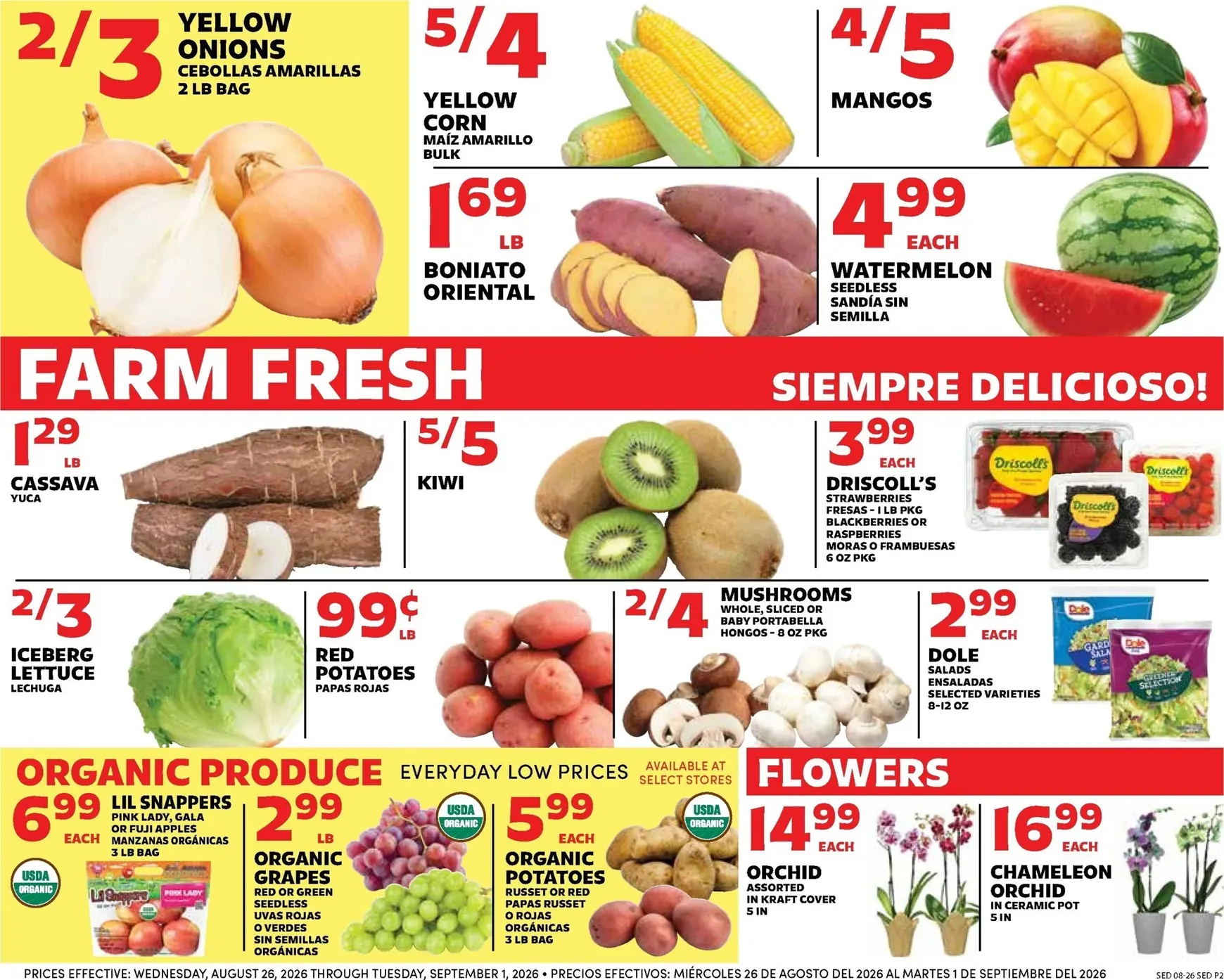 Weekly ad Current Sedano's leaflet valid from Wednesday 08/26/2026 to Tuesday 09/01/2026 from August 26 to September 1 2026 - Page 2