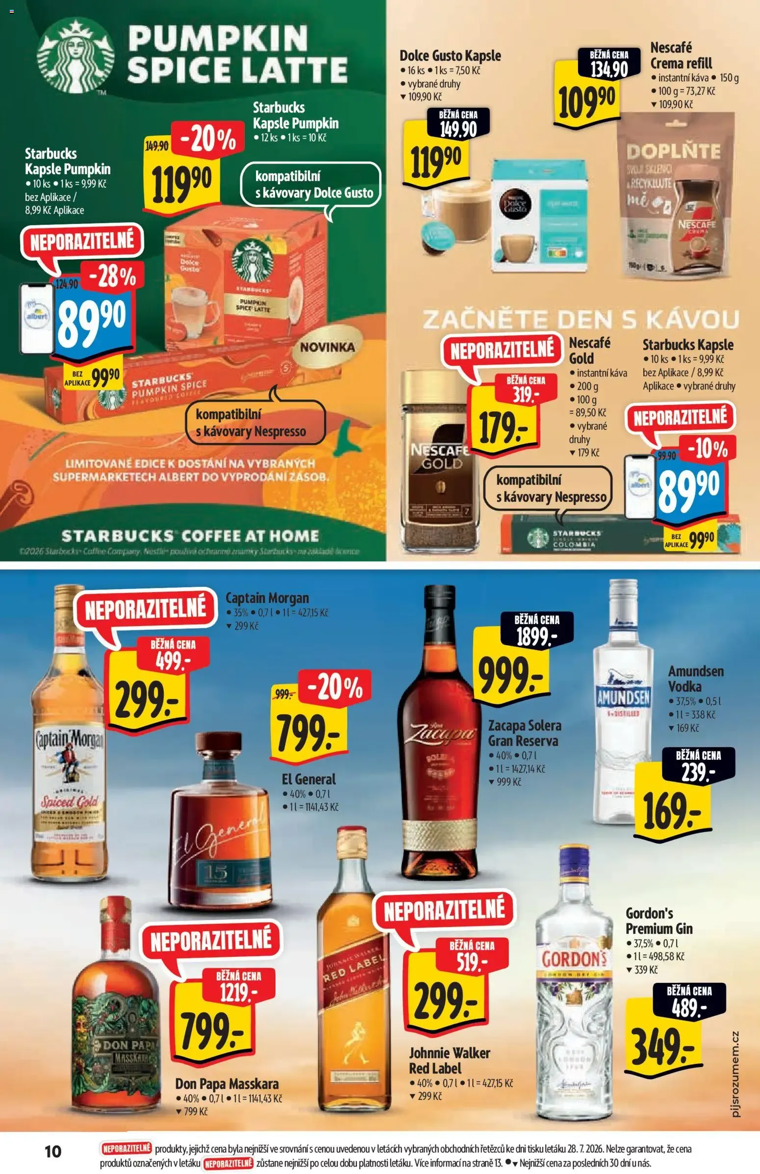 Albert katalog - Supermarket od 05.08.2026 - Akční leták - 5. srpna 18. srpna 2026 - Page 10