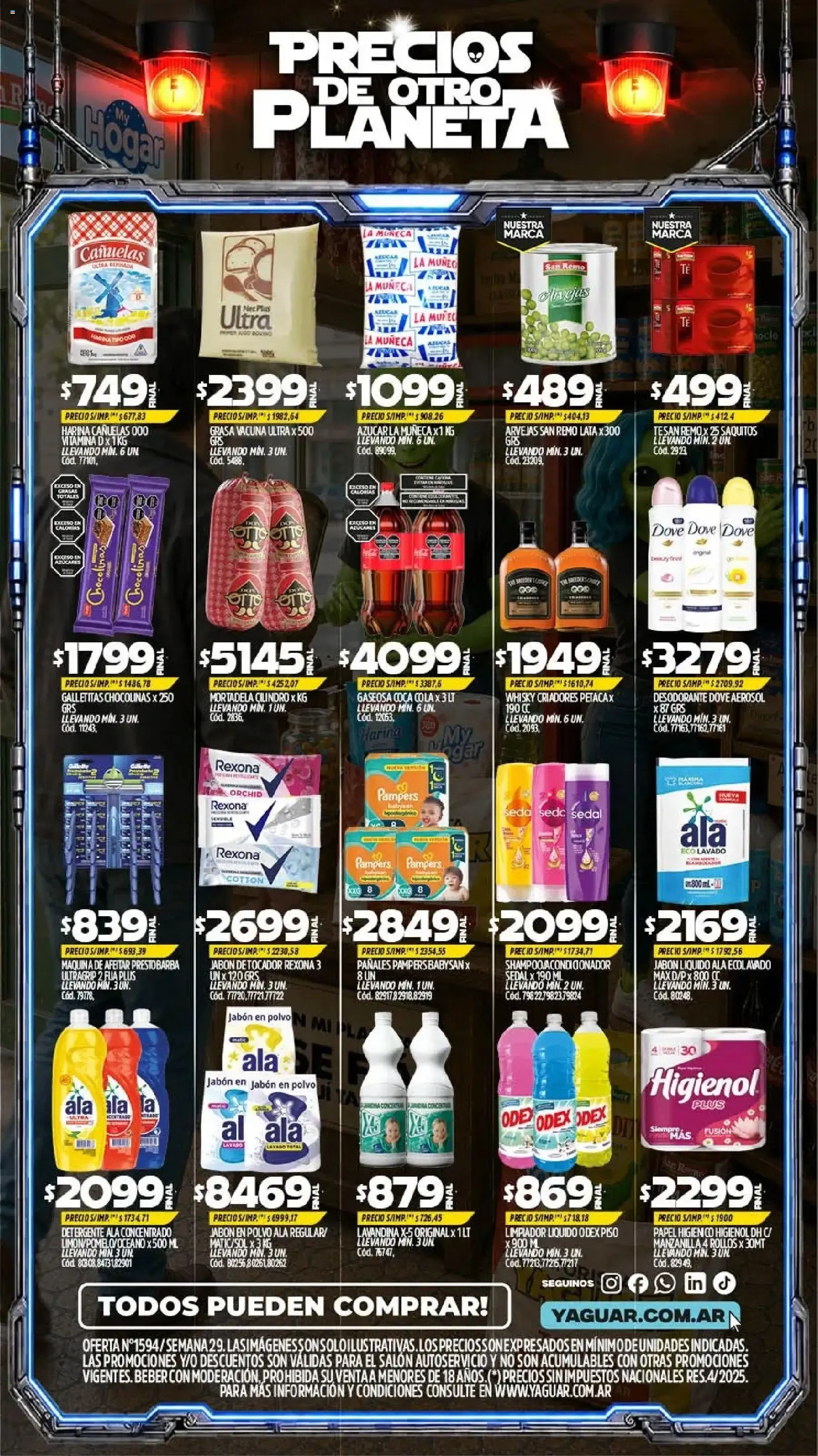 Ofertas de Mayorista Yaguar - Precios de Otro Planeta 13 de julio al 19 de julio 2026 - Página 2 del catálogo