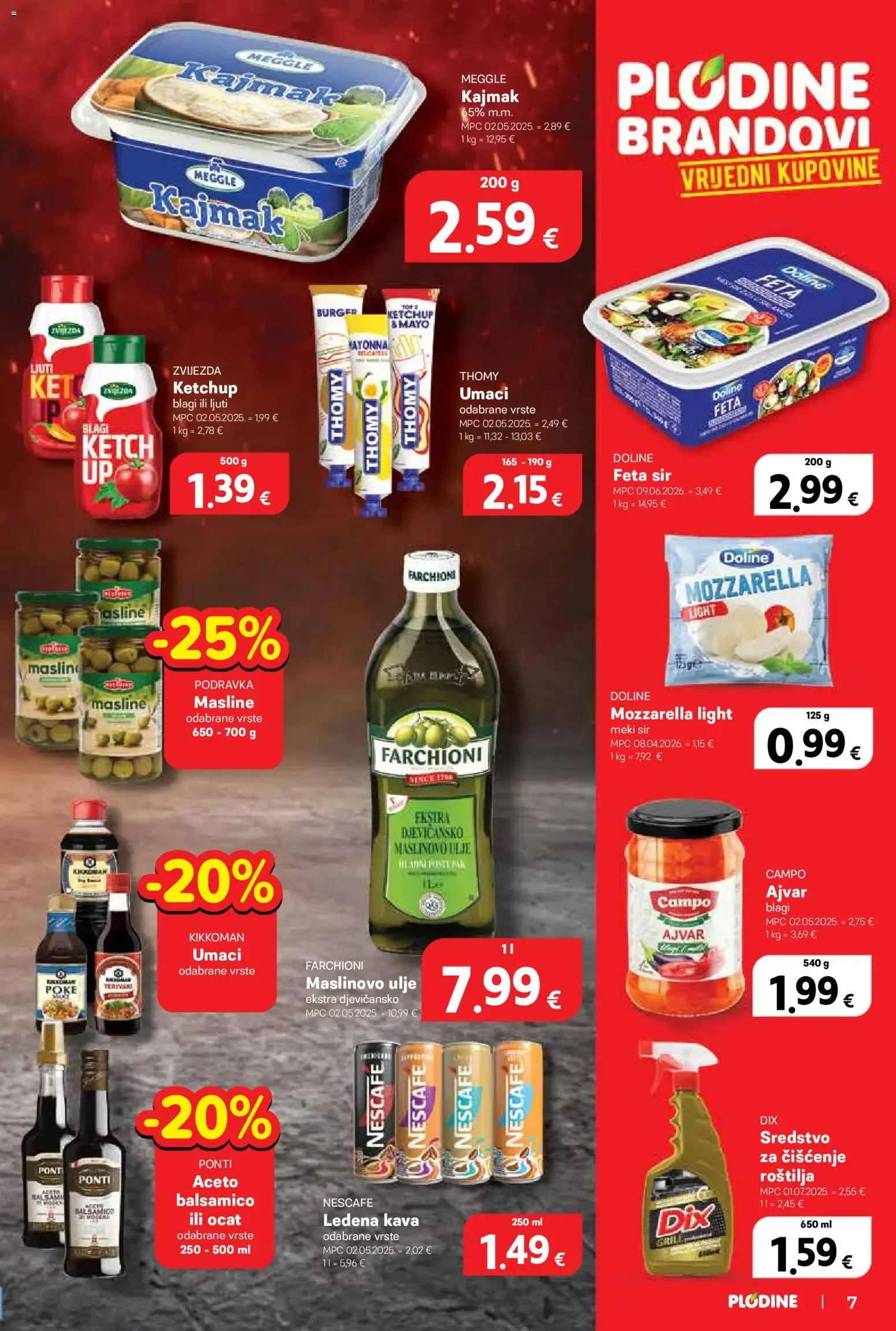 Katalog Plodine Katalog novi od 06.08.2026 na listanje > letak digitalni od 6. kolovoza do 11. kolovoza 2026. - Pregled Stranica 7