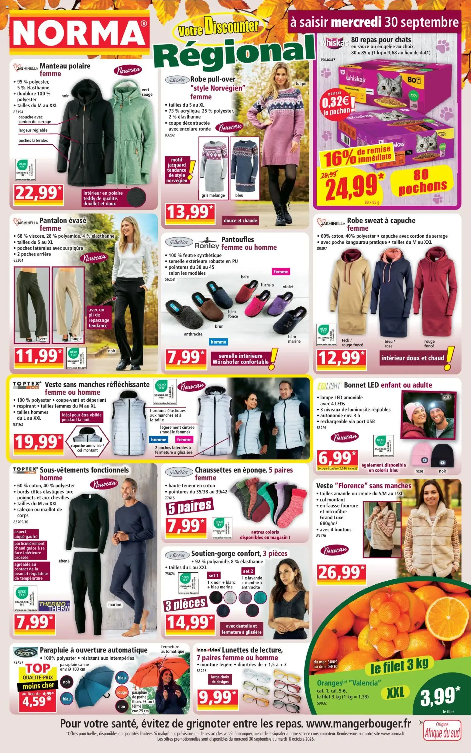 Norma catalogue à partir du 30/09/2026 - promo en ligne du 30 septembre au 6 octobre 2026 - Catalogue page 1