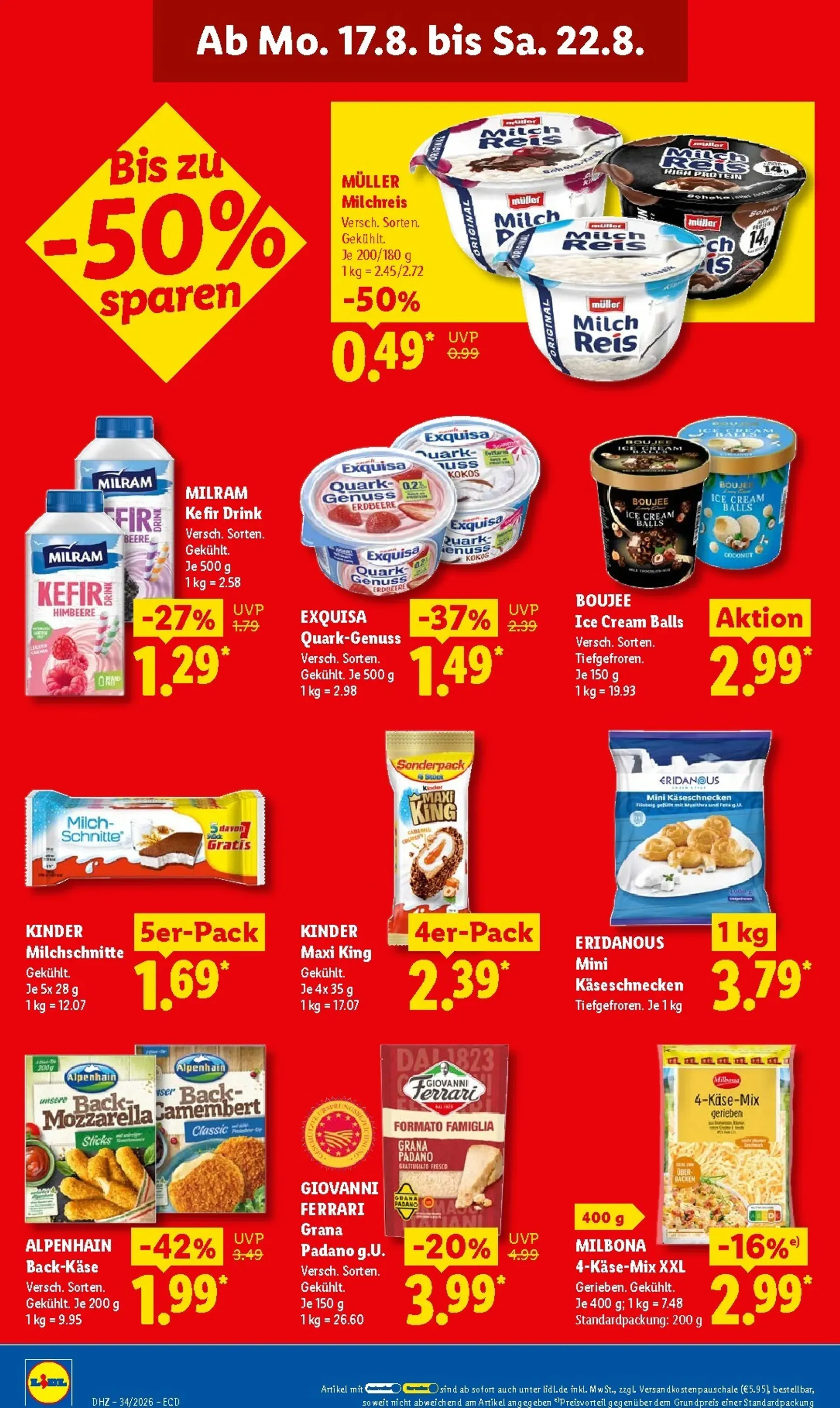 Lidl Prospekt nächste Woche – von Montag 17.08.2026 bis Samstag 22.08.2026 von 17. August bis 22. August 2026 - Prospekt seite 17