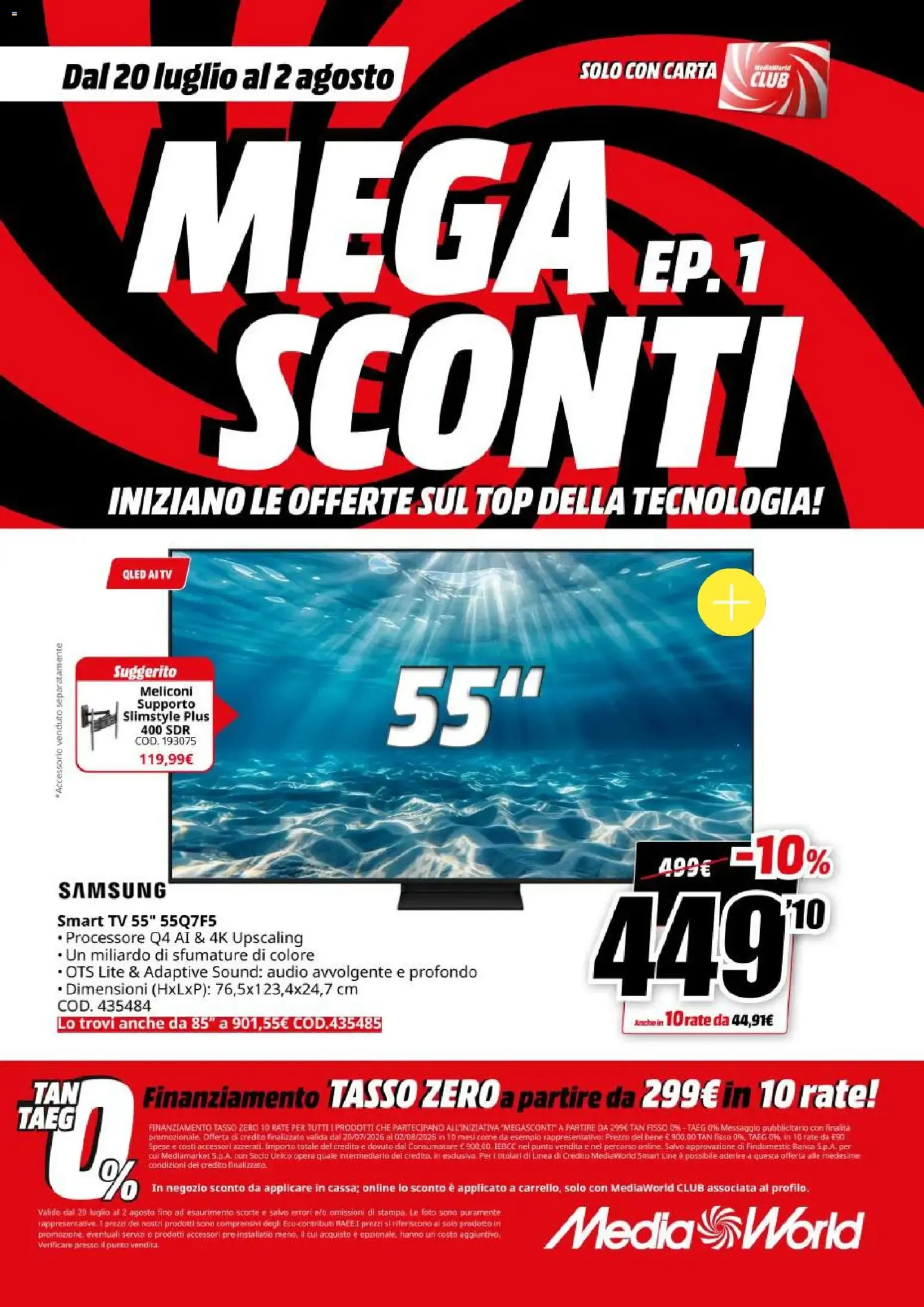 Nuovo Media World volantino Sconti dal 20/07/2026 > offerte anteprima 🛍️ da 20 luglio a 2 agosto di 2026 - Pagina del volantino 5