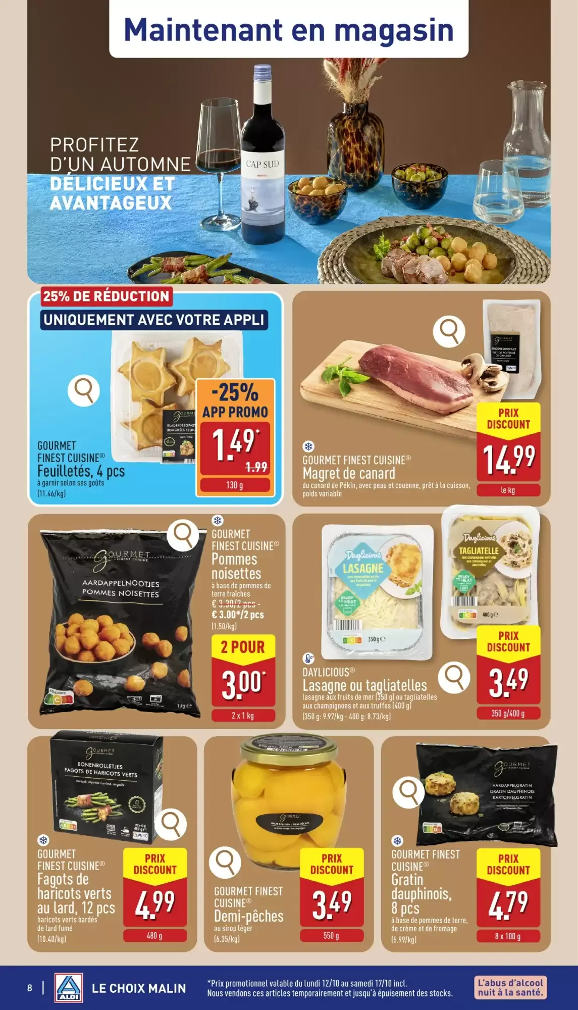 ALDI LE CHOIX MALIN van 12 oktober tot 17 oktober 2026 - folder pagina 8