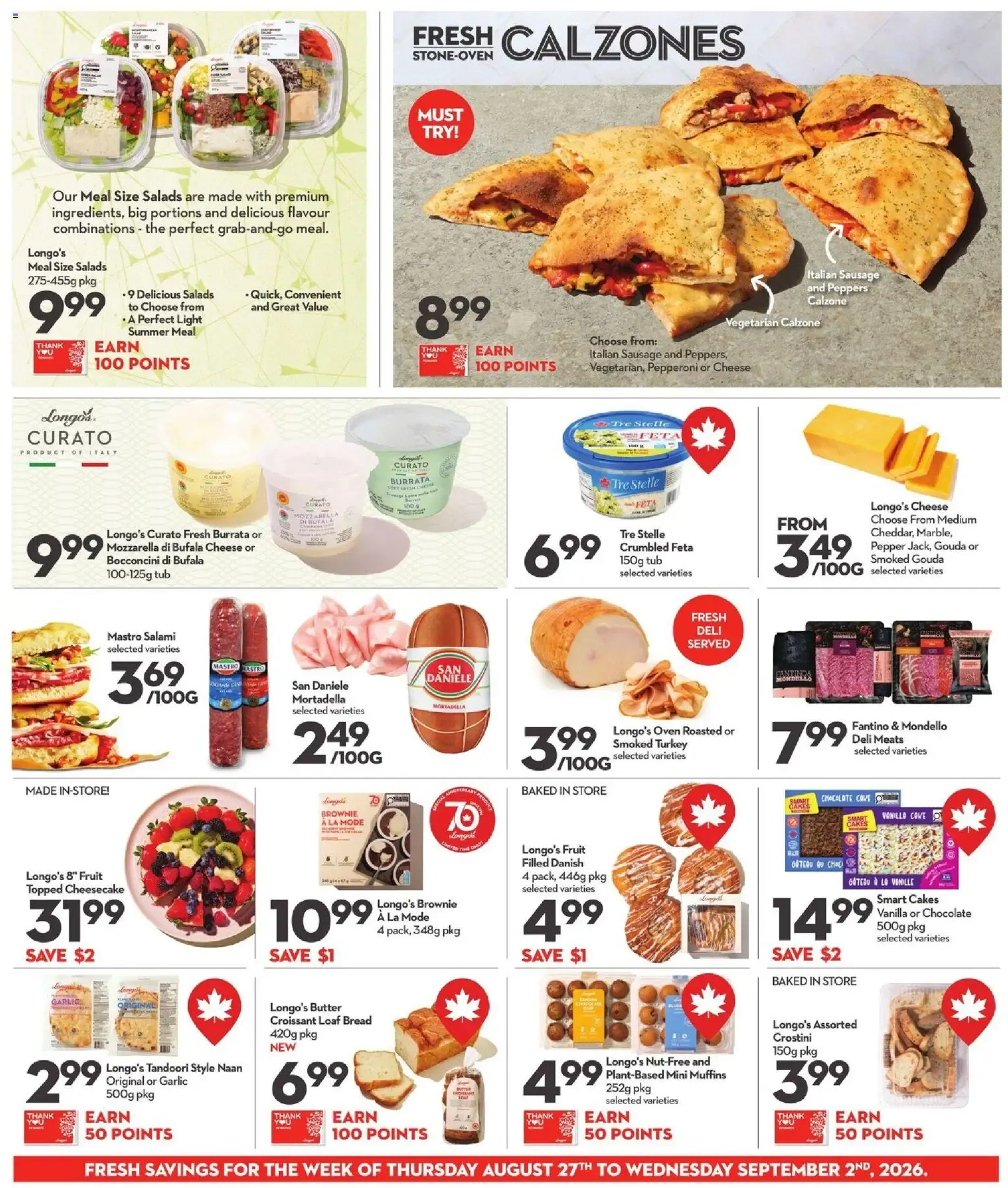 Longo's weekly flyer / circulaire from Aug 27, 2026 > weekly specials & deals from August 27 to September 2 2026 - flyer page 9