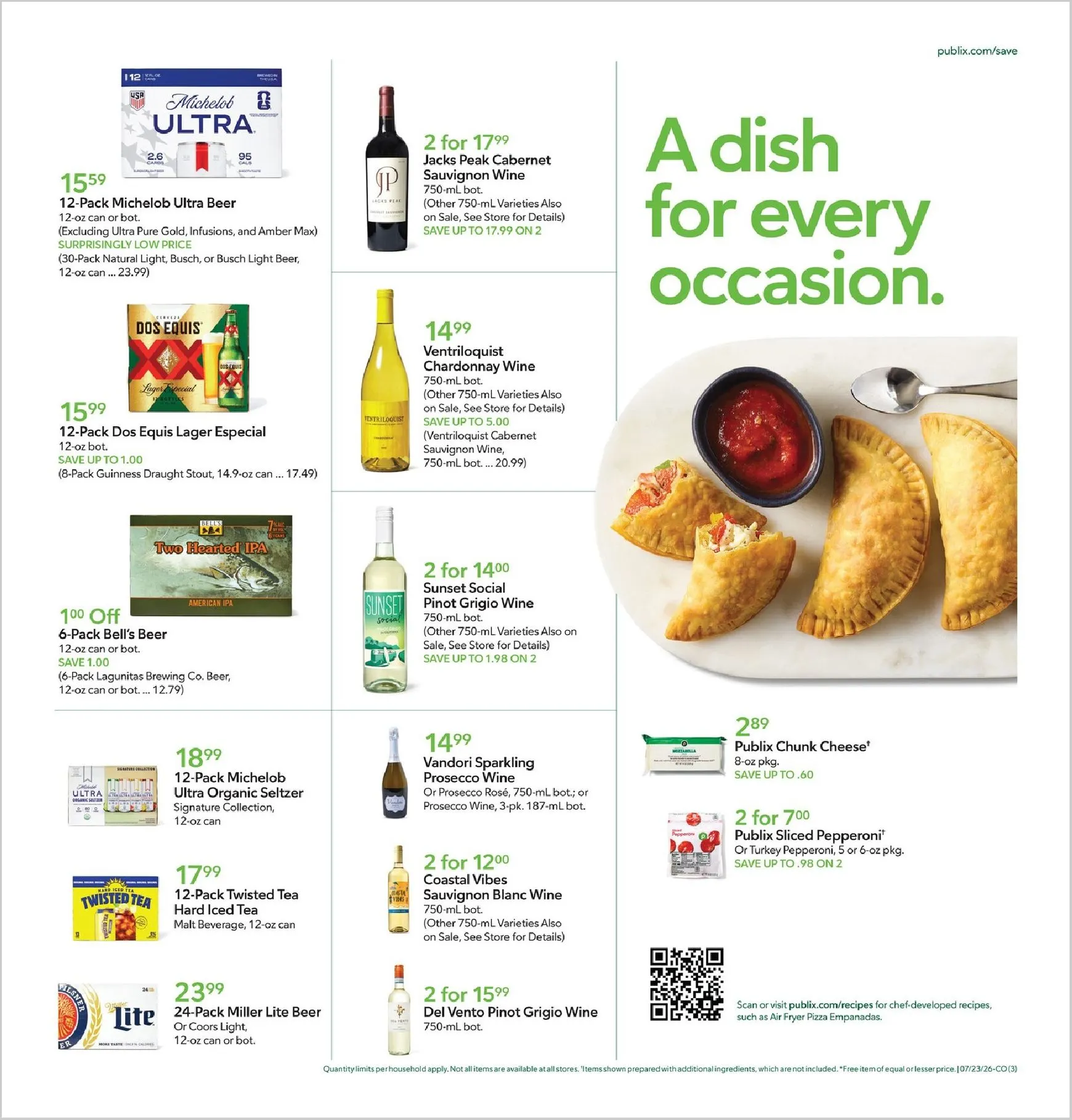 Weekly ad Current Publix leaflet valid from Wednesday 07/22/2026 to Tuesday 07/28/2026 from July 22 to July 28 2026 - Page 3