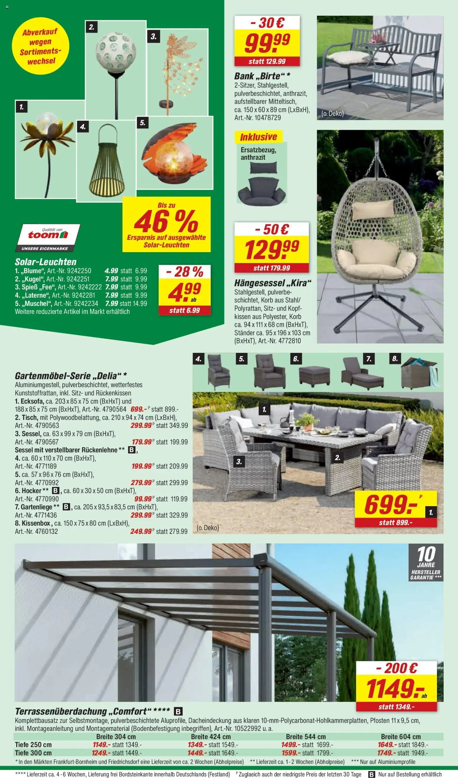 Toom Baumarkt Prospekt (ab 08.08.2026) zum Blättern von 8. August bis 14. August 2026 - Prospekt seite 4
