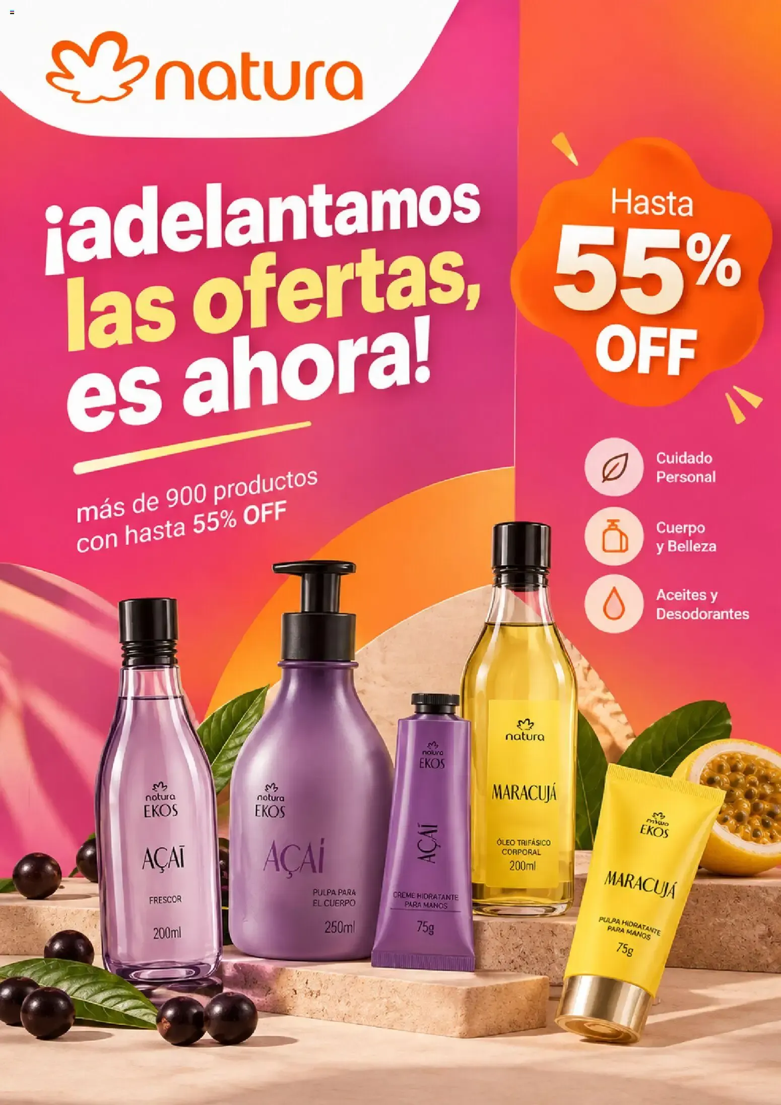 Catálogo de Natura Ofertas » revista válido desde 29.09.2026 29 de septiembre al 31 de octubre 2026 - Página 1