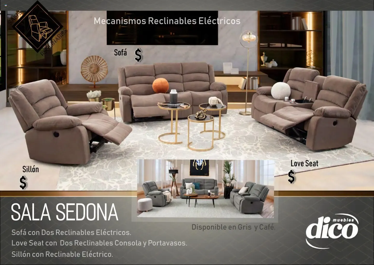 Catálogo de Muebles Dico catálogo Salas reclinables (27/03/2026 - 31/08/2026) - catálogo en línea 27 de marzo al 31 de agosto 2026 - Pagina 4