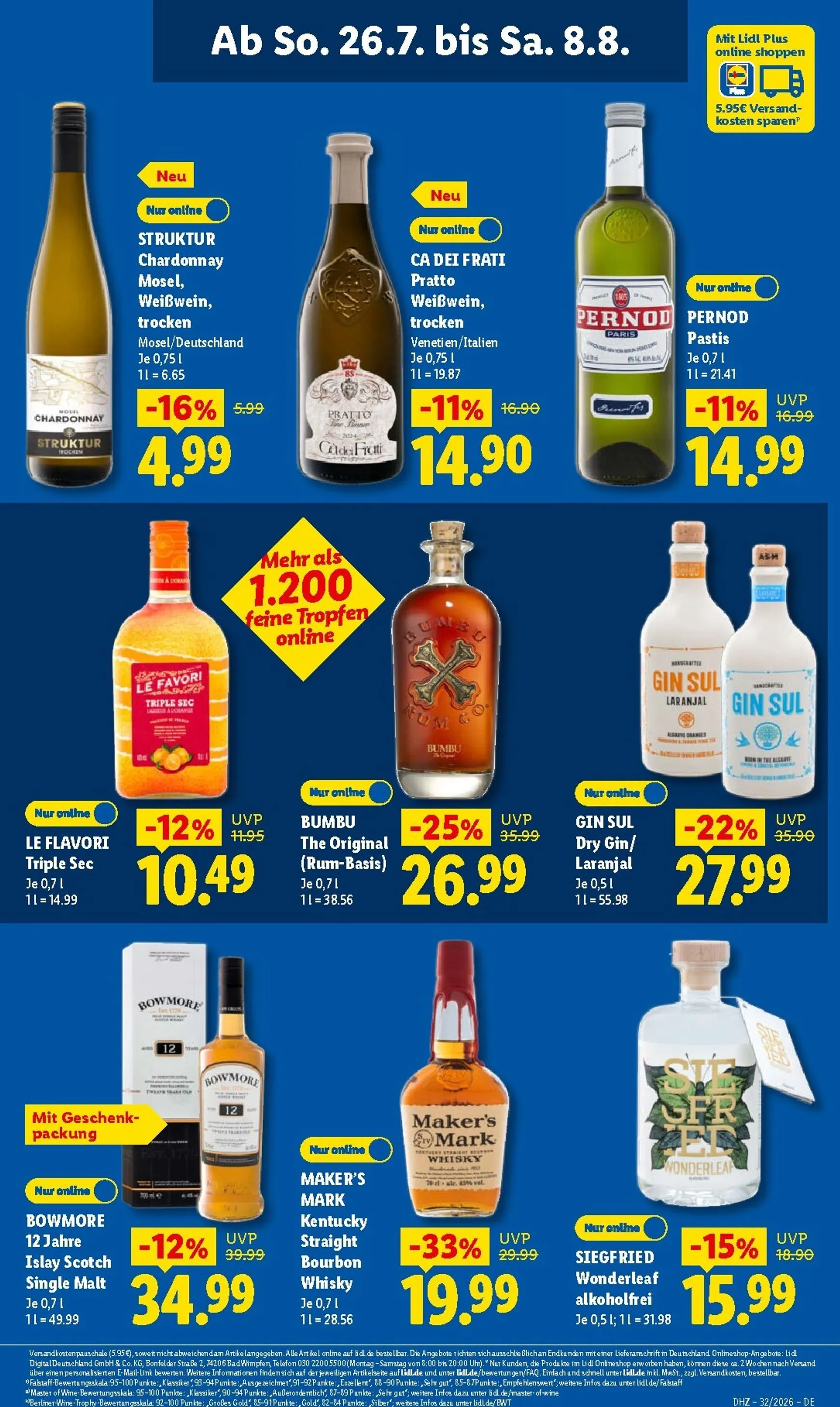 Lidl Prospekt – von Montag 03.08.2026 bis Samstag 08.08.2026 von 3. August bis 8. August 2026 - Prospekt seite 22