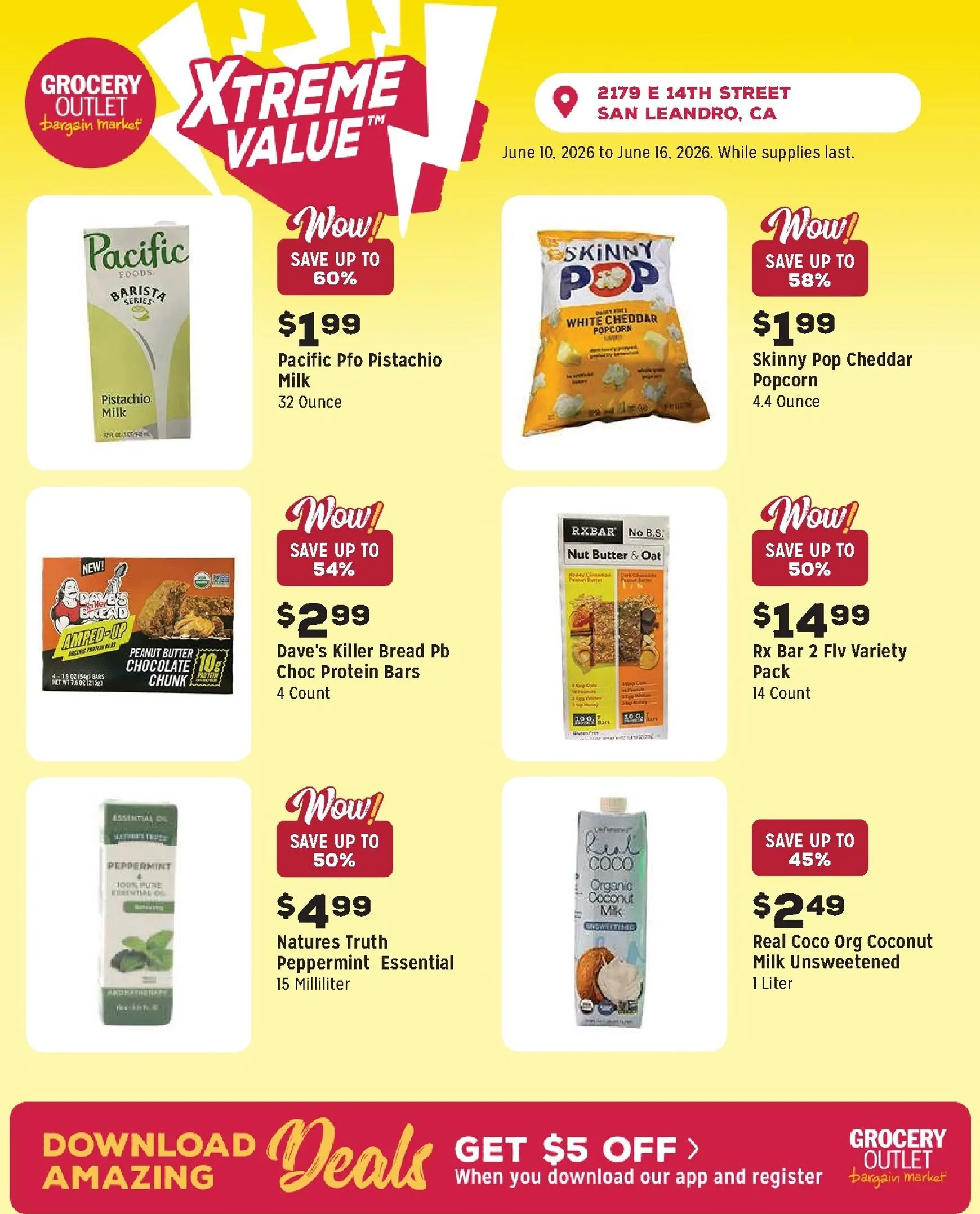 Weekly ad Current Grocery Outlet leaflet valid from Wednesday 06/10/2026 to Tuesday 06/16/2026 from June 10 to June 16 2026 - Page 5