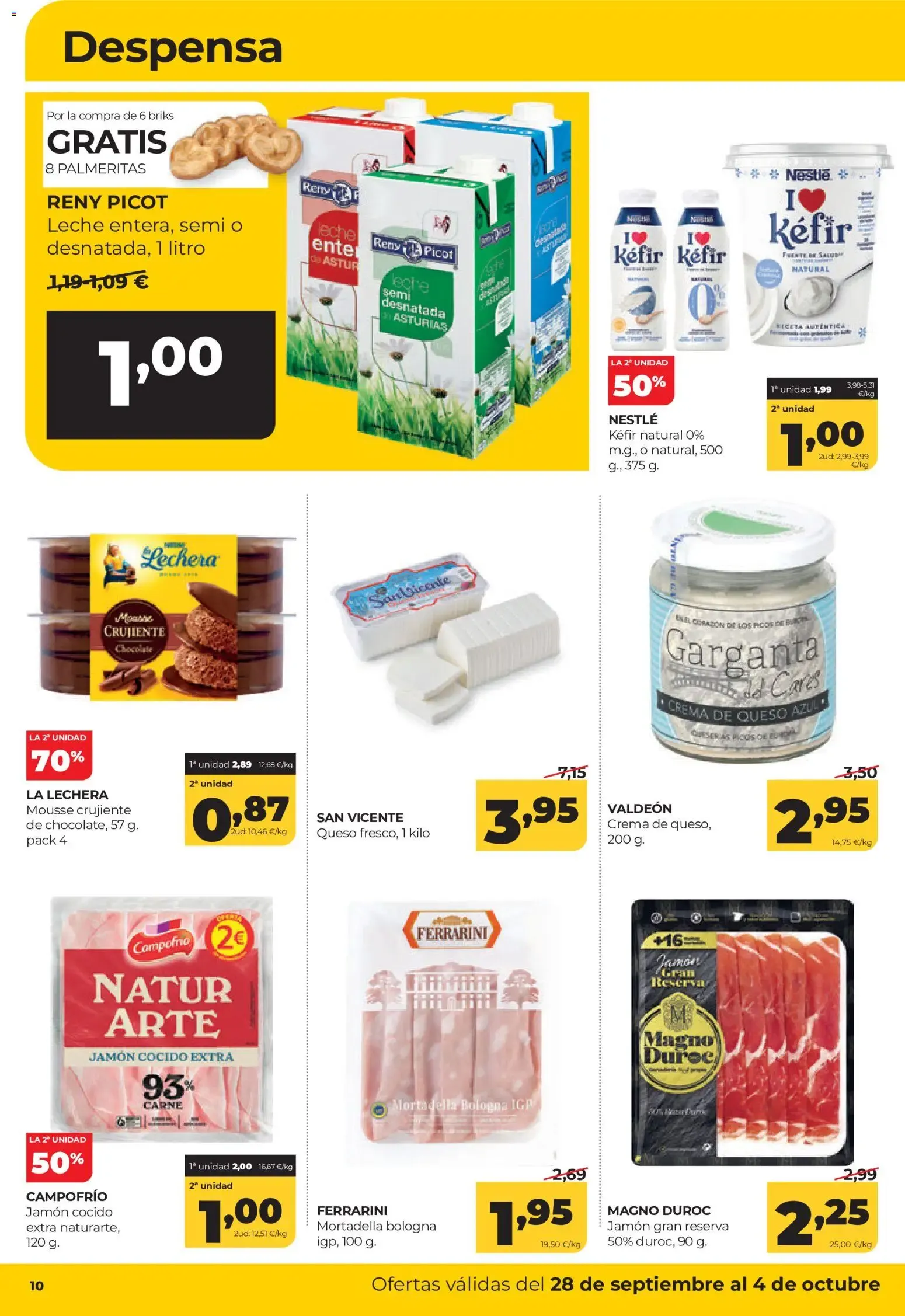 Catálogo de Alimerka folleto del 28/09/2026 | Catálogo 28 de septiembre al 4 de octubre 2026 - Página 10