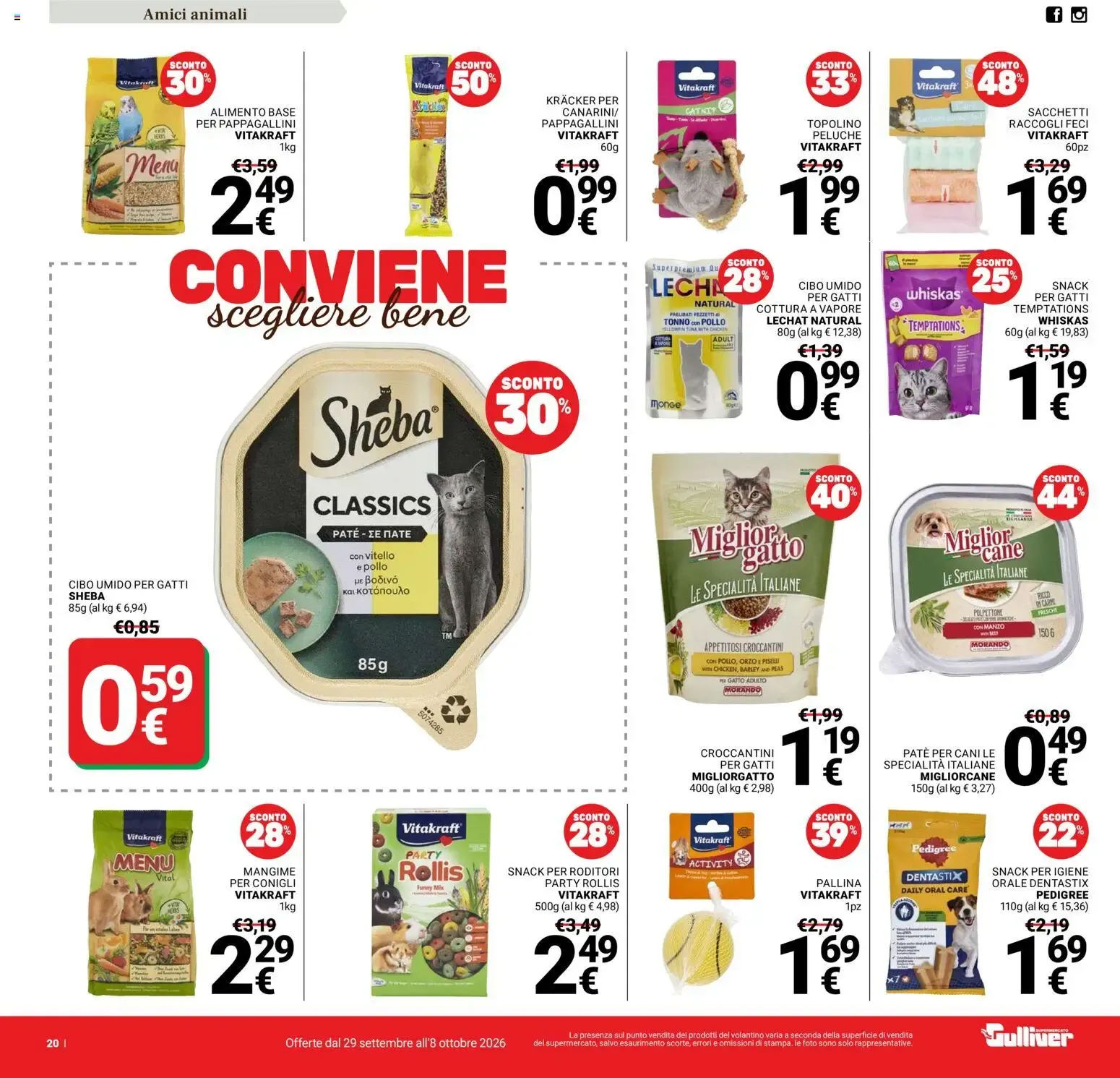 Nuovo Gulliver volantino dal 29/09/2026 > offerte anteprima 🛍️ da 29 settembre a 8 ottobre di 2026 - Pagina del volantino 20