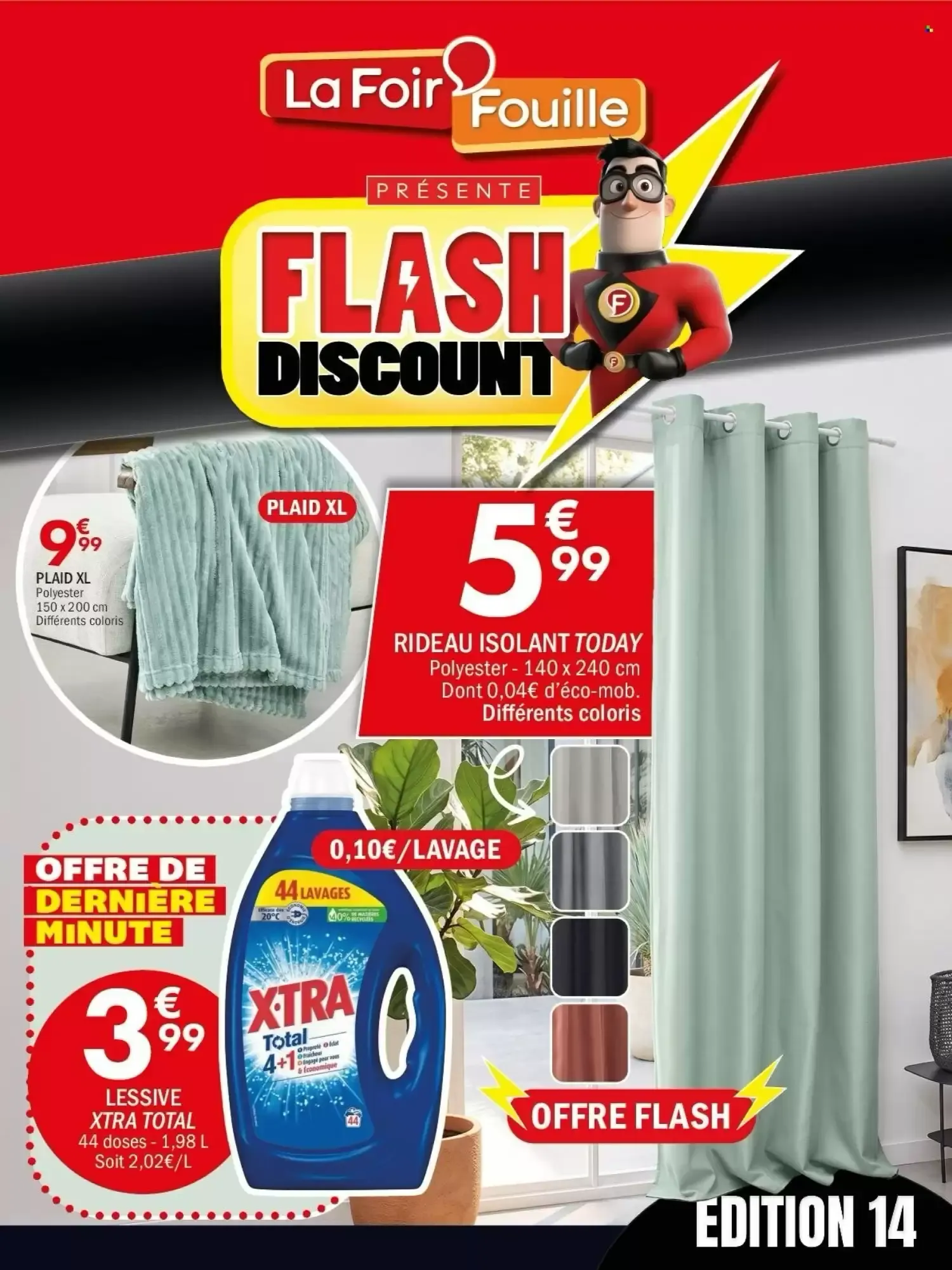 La Foir'Fouille Flash Discount - Édition 14 du 5 octobre au 18 octobre 2026 - Catalogue page 1